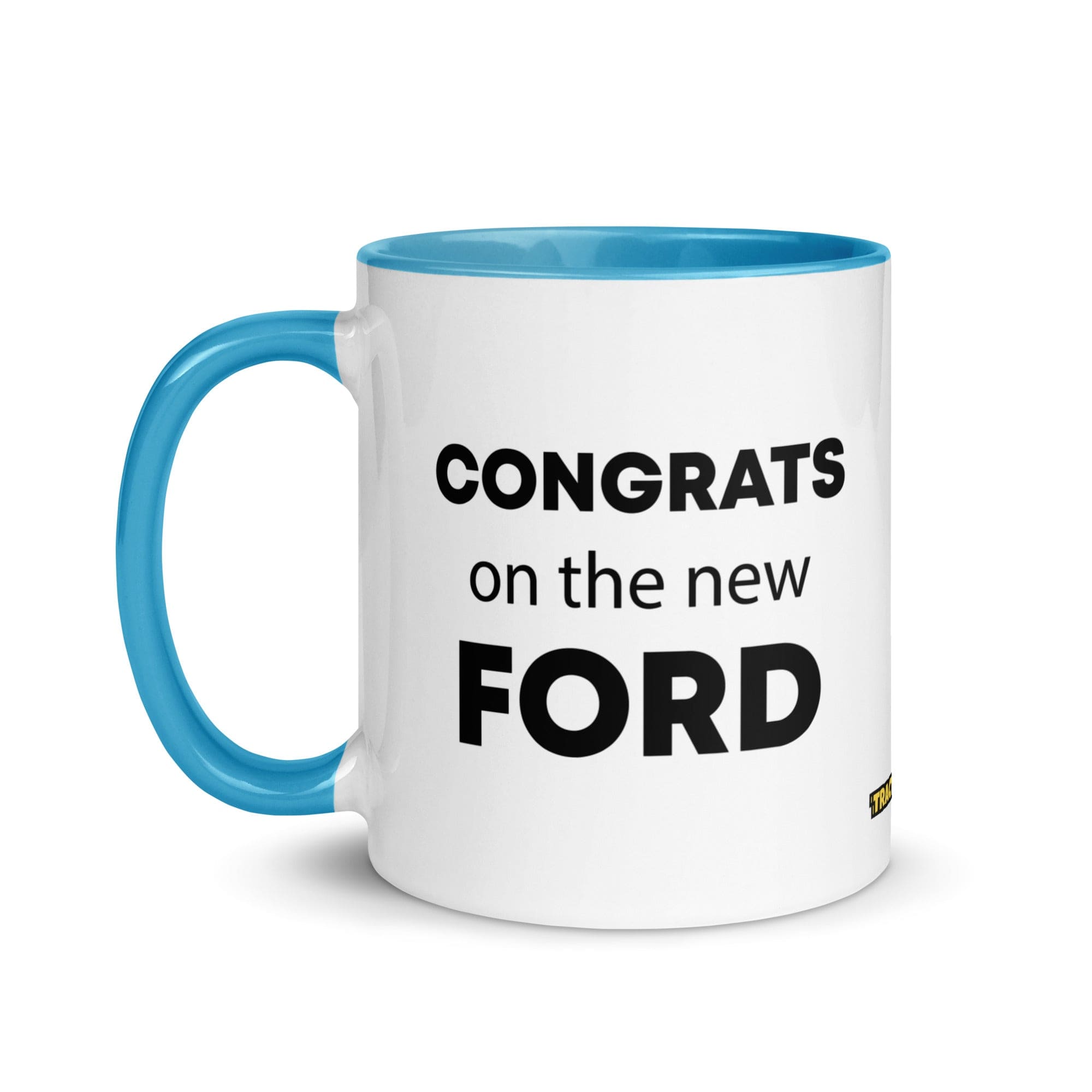 The Tractor Mugs Store Congrats On The New Ford | Mug with Color Inside Quality Farmers Merch