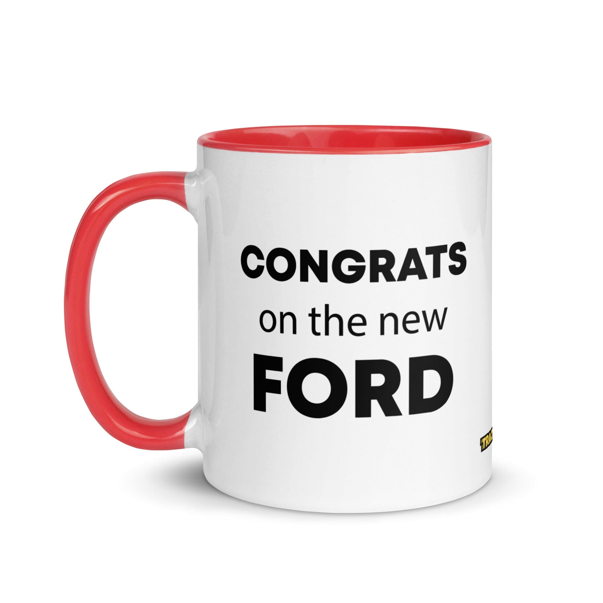 The Tractor Mugs Store Congrats On The New Ford | Mug with Color Inside Quality Farmers Merch