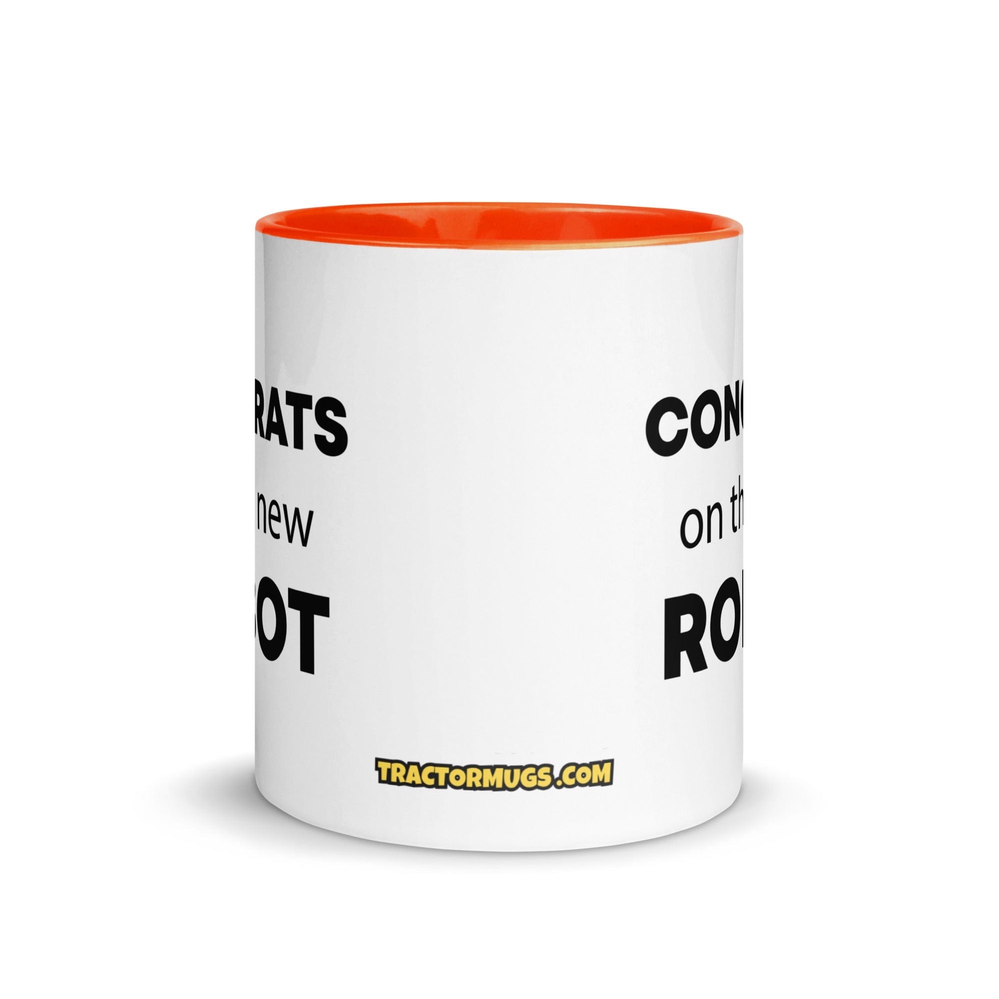 The Tractor Mugs Store Congrats On The New Robot | Mug with Color Inside Quality Farmers Merch