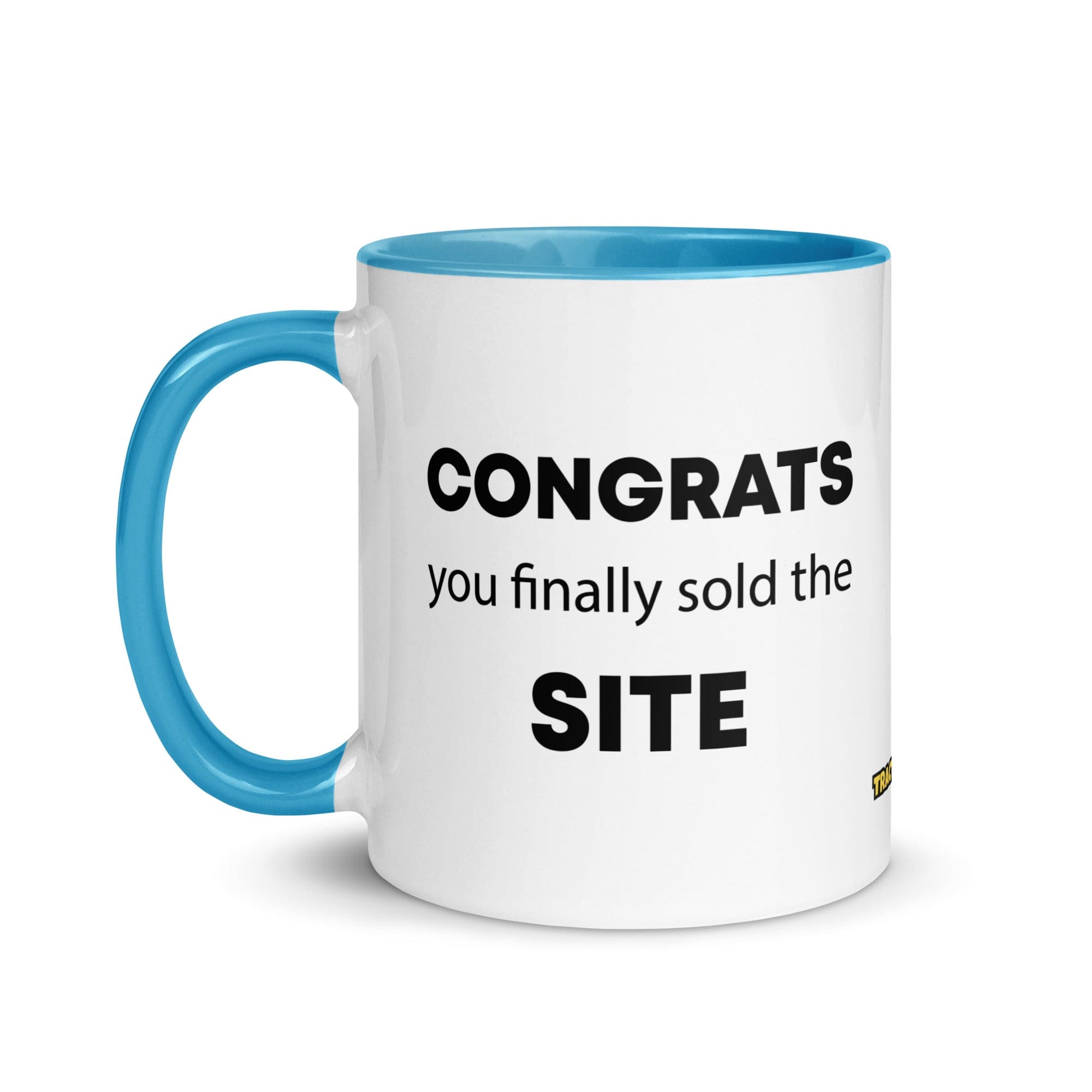 The Tractor Mugs Store Congrats You Finally Sold The Site | Mug with Color Inside Quality Farmers Merch
