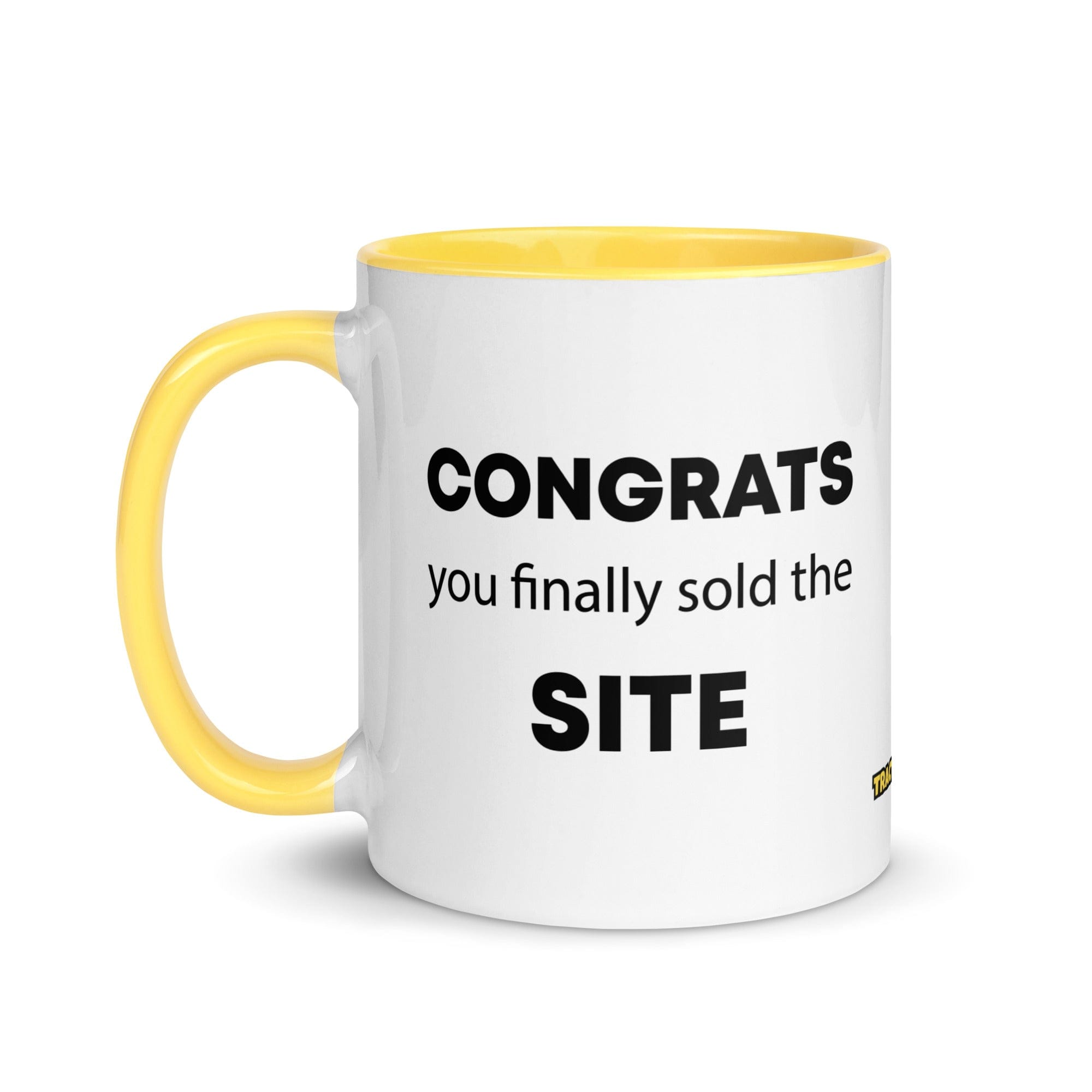 The Tractor Mugs Store Congrats You Finally Sold The Site | Mug with Color Inside Quality Farmers Merch