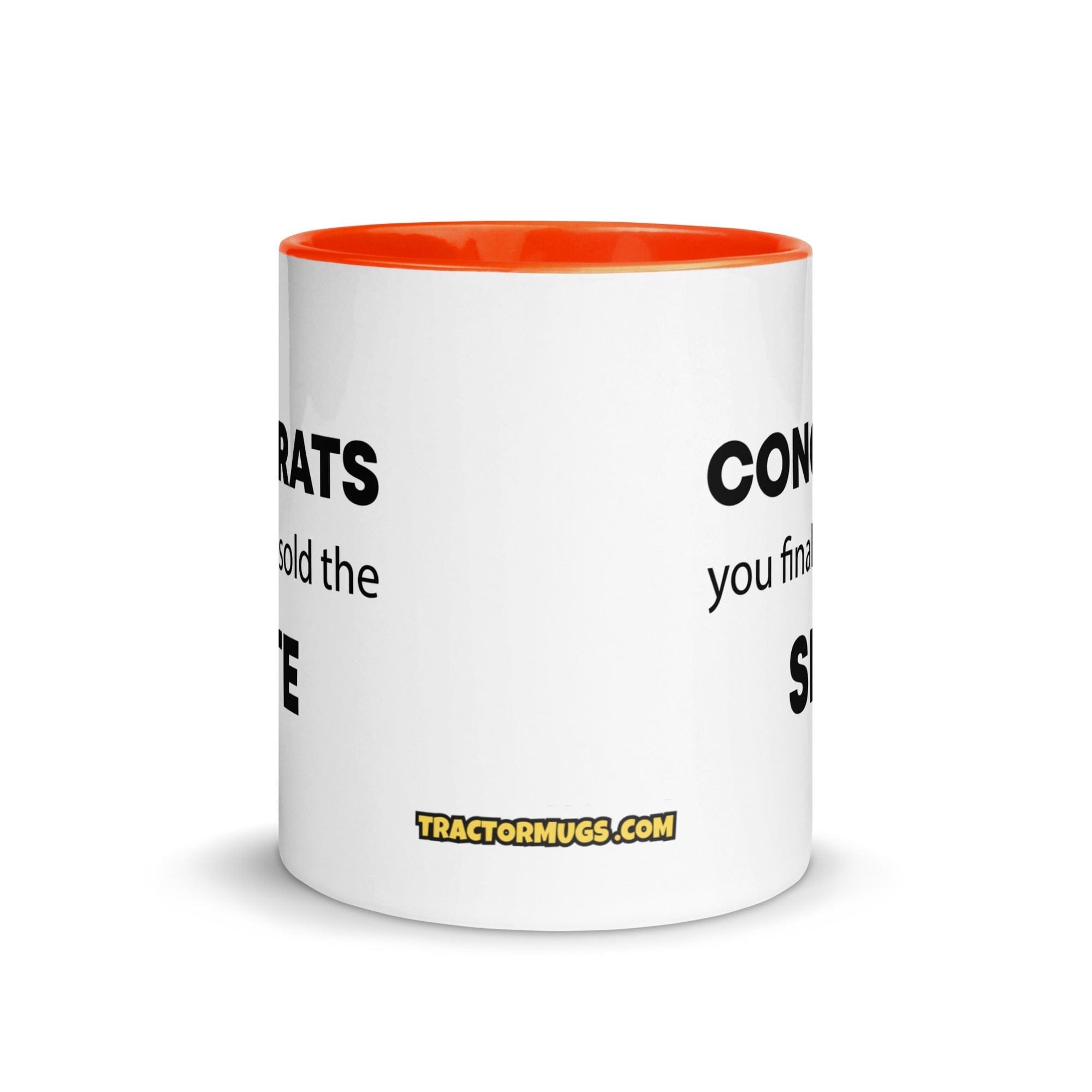 The Tractor Mugs Store Congrats You Finally Sold The Site | Mug with Color Inside Quality Farmers Merch