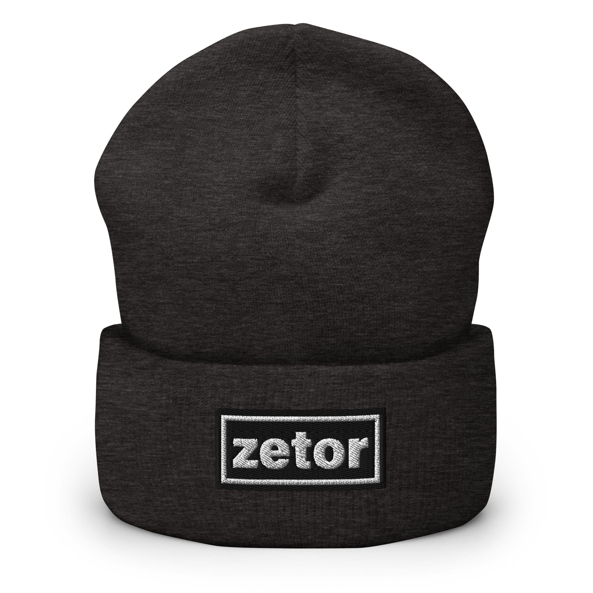 The Tractor Mugs Store Dark Grey OASIS Style 'Zetor' | Cuffed Beanie Quality Farmers Merch