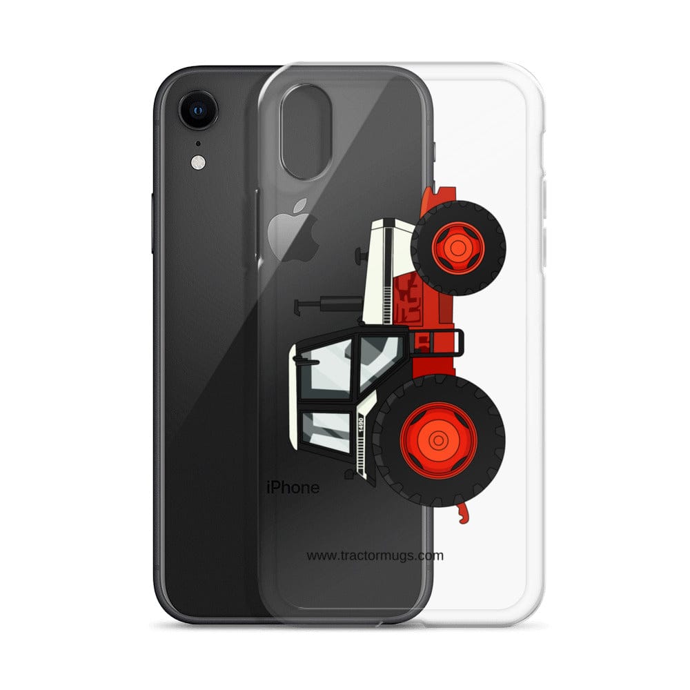 The Tractor Mugs Store David Brown 1490 4WD | Clear Case for iPhone® Quality Farmers Merch