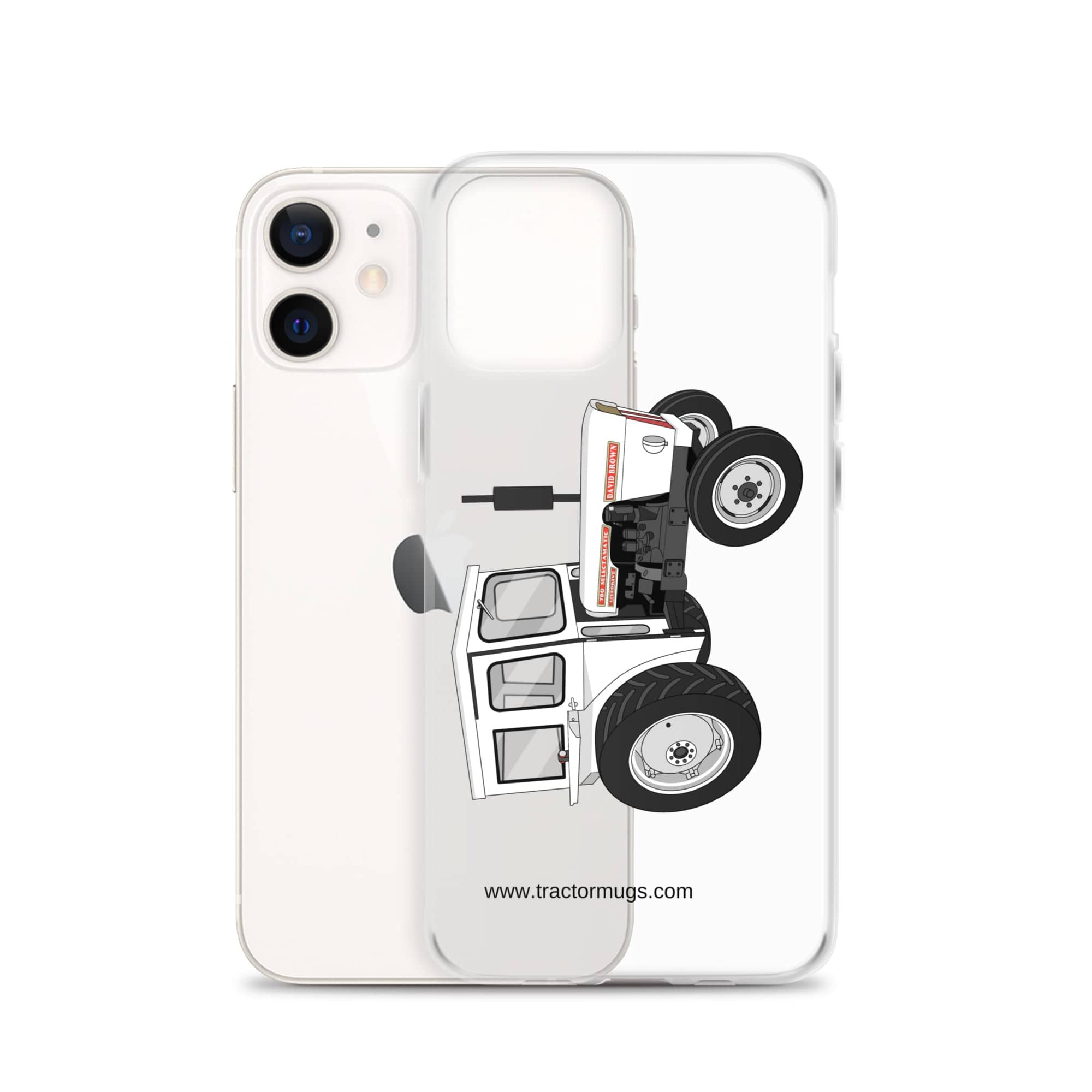 The Tractor Mugs Store David Brown 780 Selectamatic | Clear Case for iPhone® Quality Farmers Merch