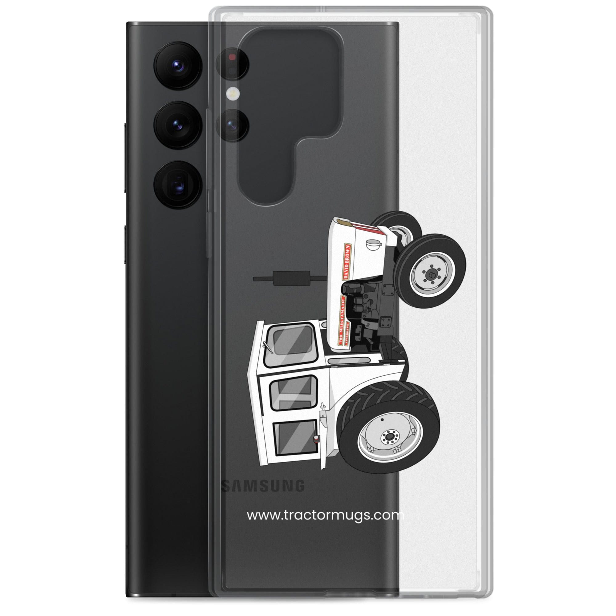 The Tractor Mugs Store David Brown 780 Selectamatic | Clear Case for Samsung® Quality Farmers Merch