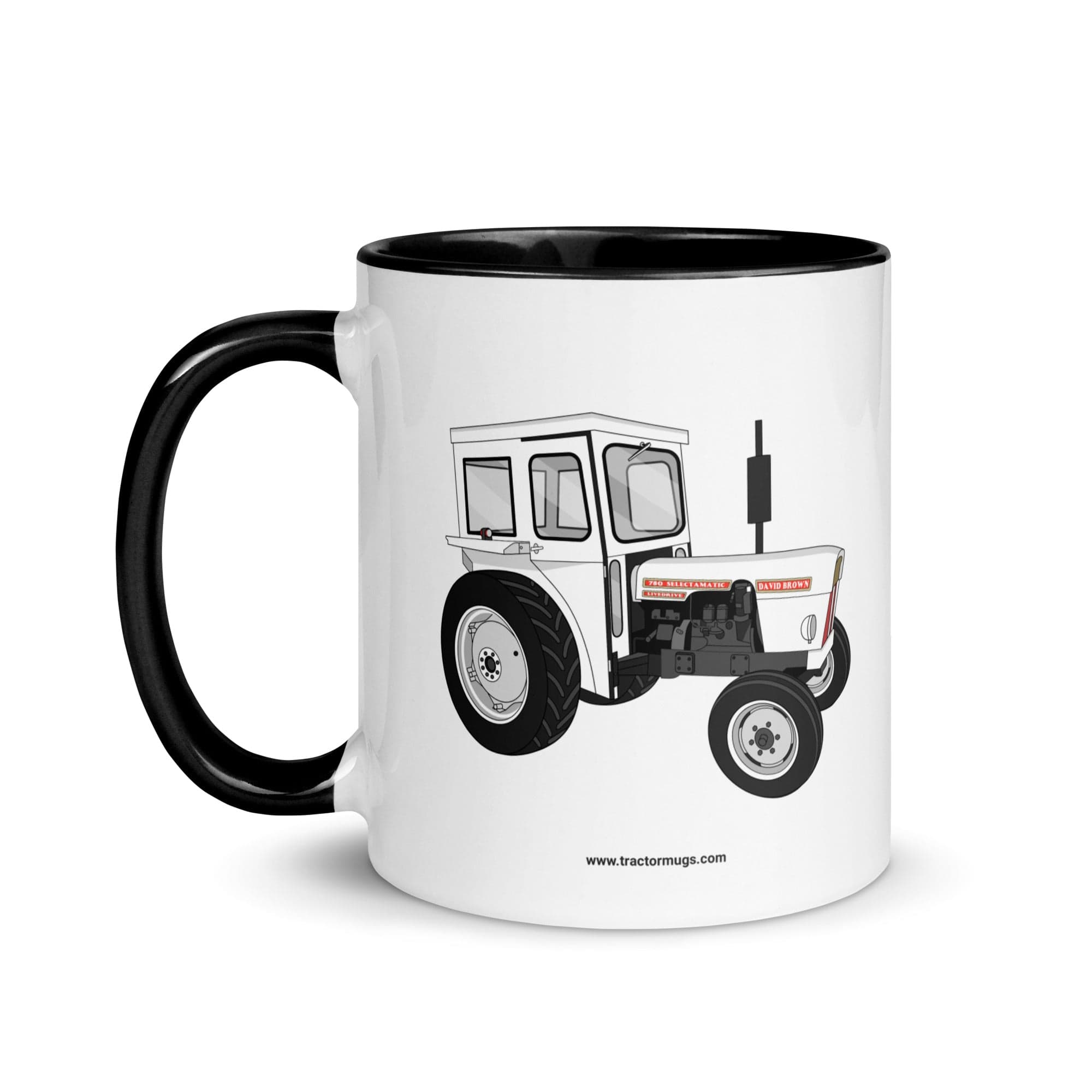 The Tractor Mugs Store David Brown 780 Selectamatic | Mug with Color Inside Quality Farmers Merch