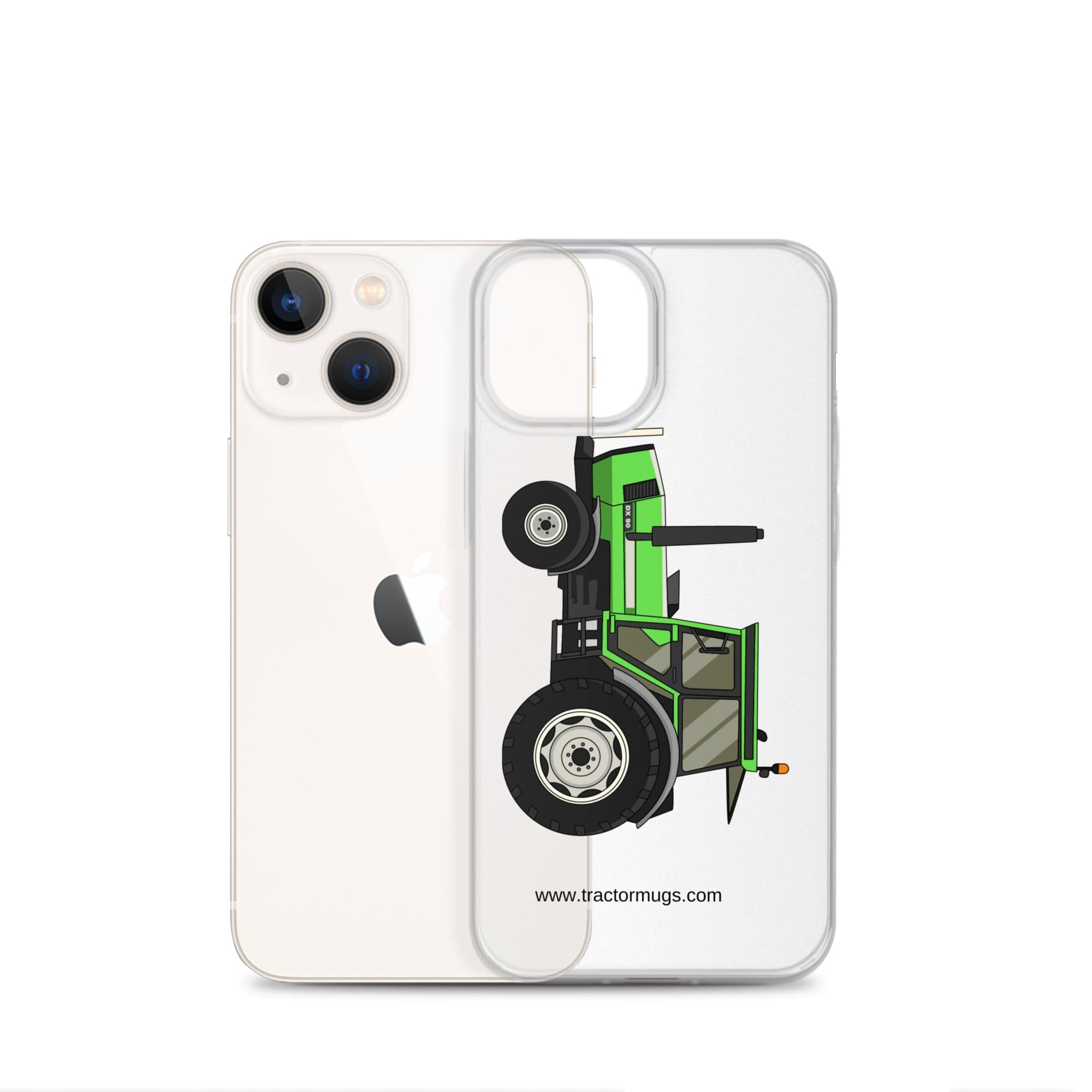 The Tractor Mugs Store Deutz DX 90 | Clear Case for iPhone® Quality Farmers Merch