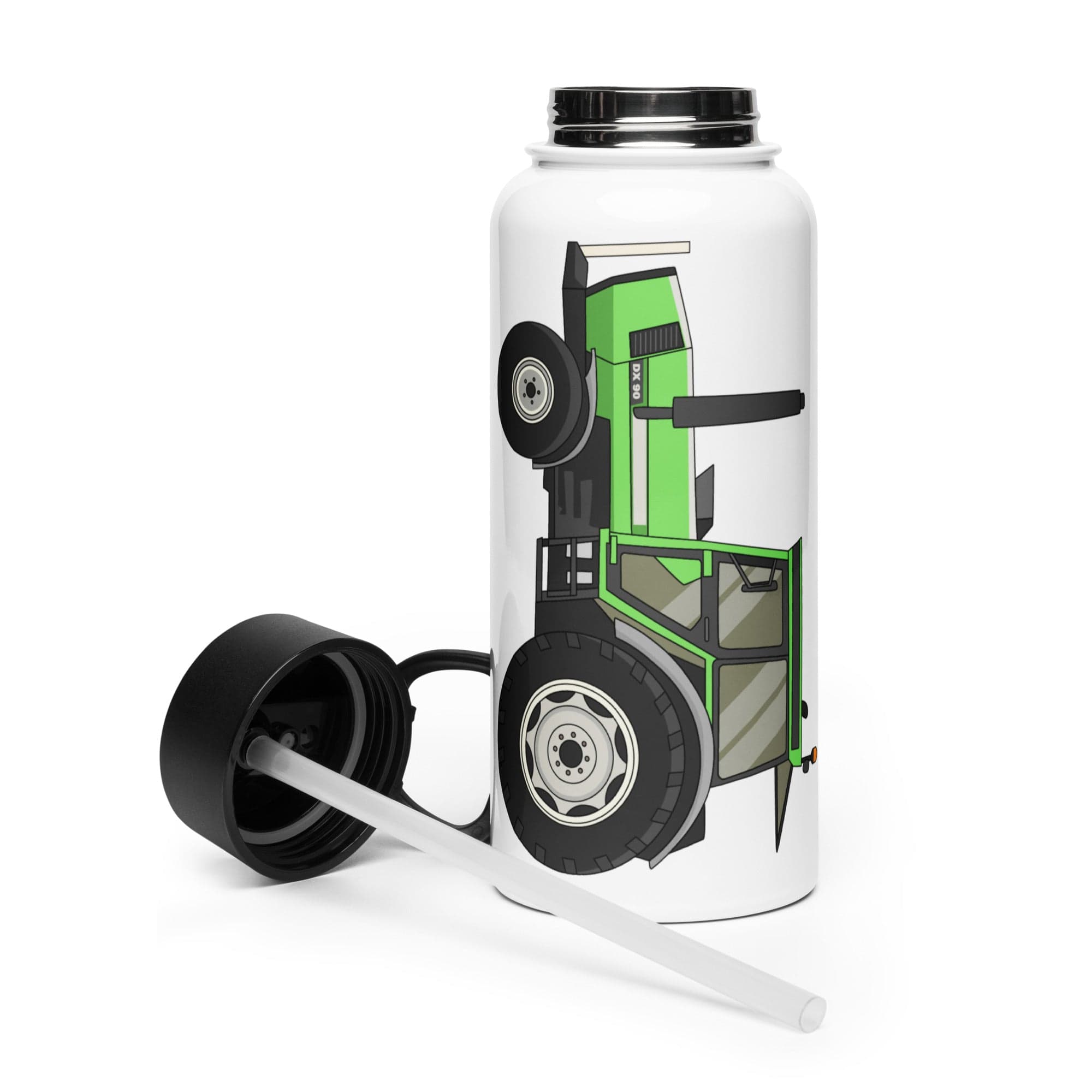 The Tractor Mugs Store Deutz DX 90 | Stainless Steel Water Bottle Quality Farmers Merch