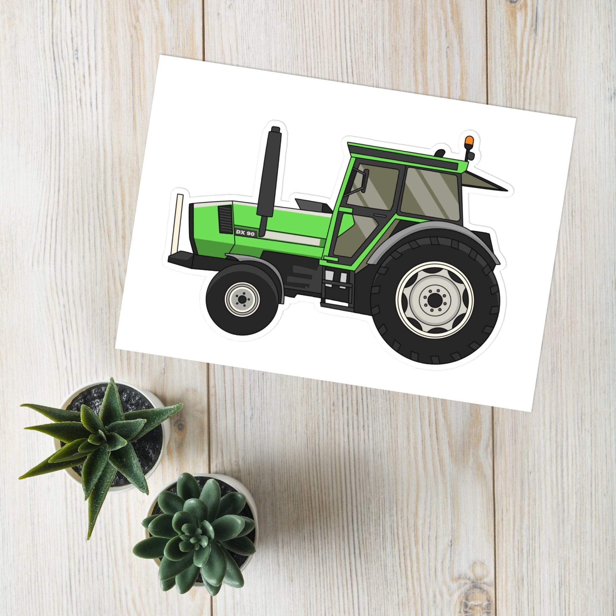 The Tractor Mugs Store Deutz DX 90 | Sticker sheet Quality Farmers Merch