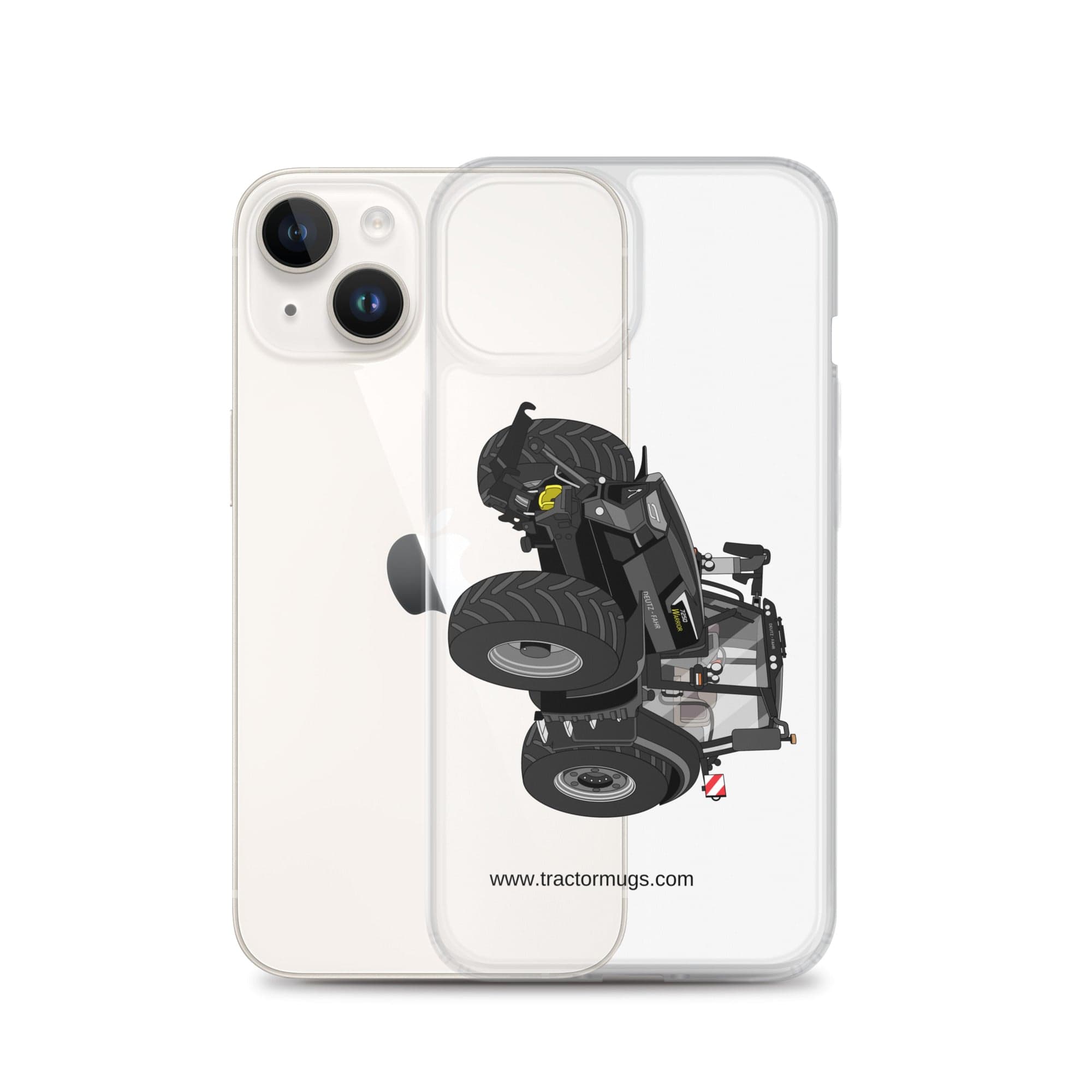 The Tractor Mugs Store Deutz-Fahr 7250 TTV Warrior Edition | Clear Case for iPhone® Quality Farmers Merch