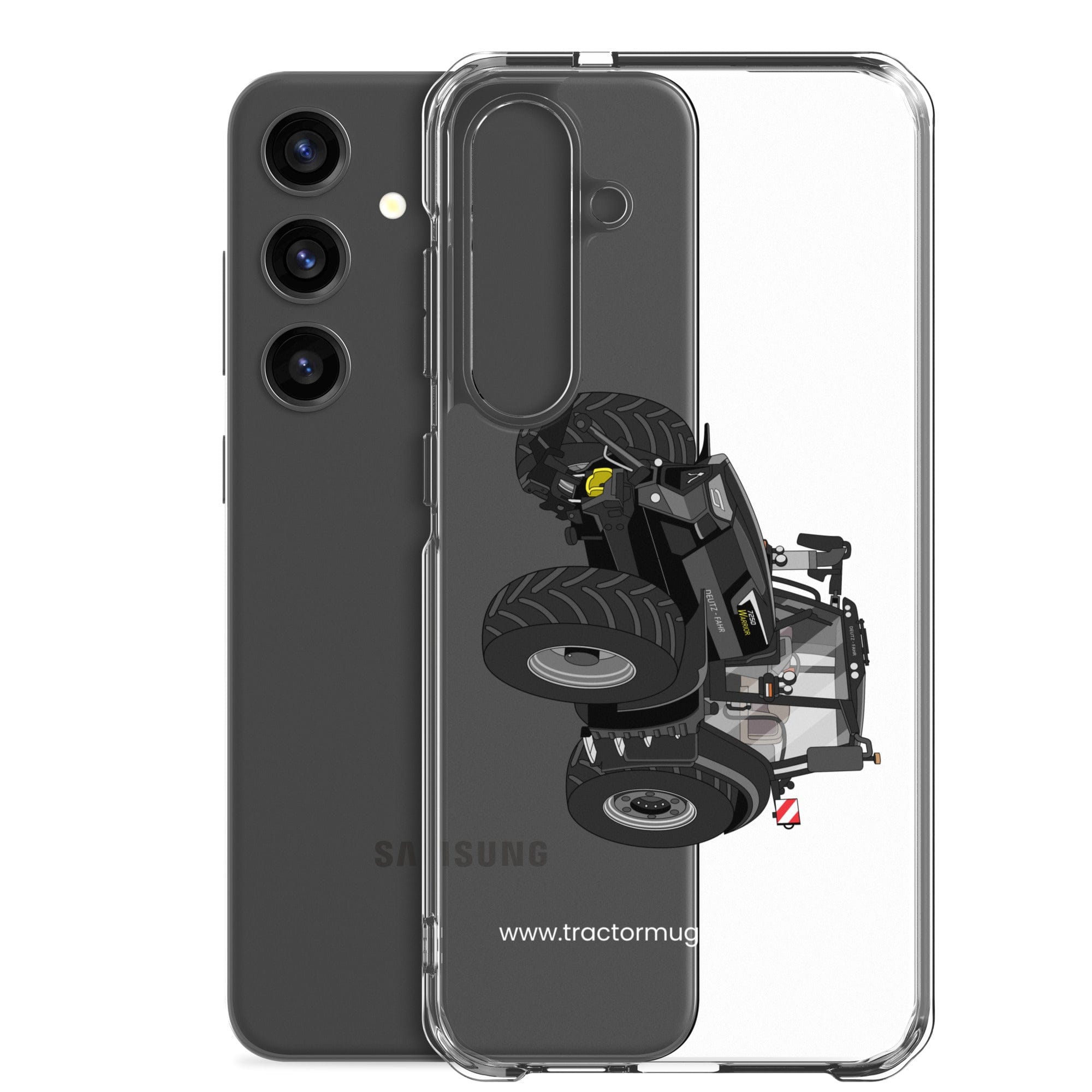 The Tractor Mugs Store Deutz-Fahr 7250 TTV Warrior Edition | Clear Case for Samsung® Quality Farmers Merch