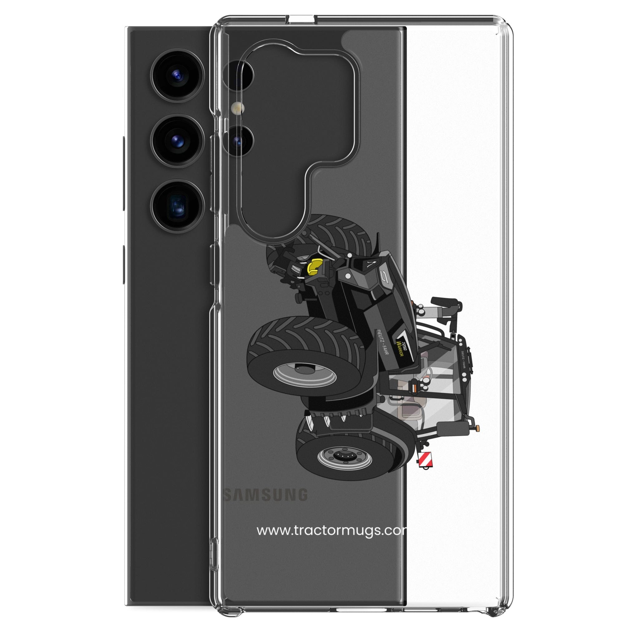 The Tractor Mugs Store Deutz-Fahr 7250 TTV Warrior Edition | Clear Case for Samsung® Quality Farmers Merch