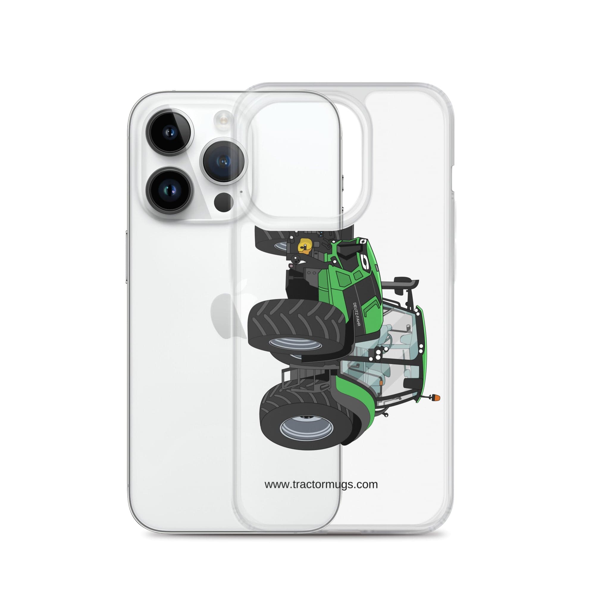 The Tractor Mugs Store Deutz - Fahr Agrotron 7250 Ttv | Clear Case for iPhone® Quality Farmers Merch