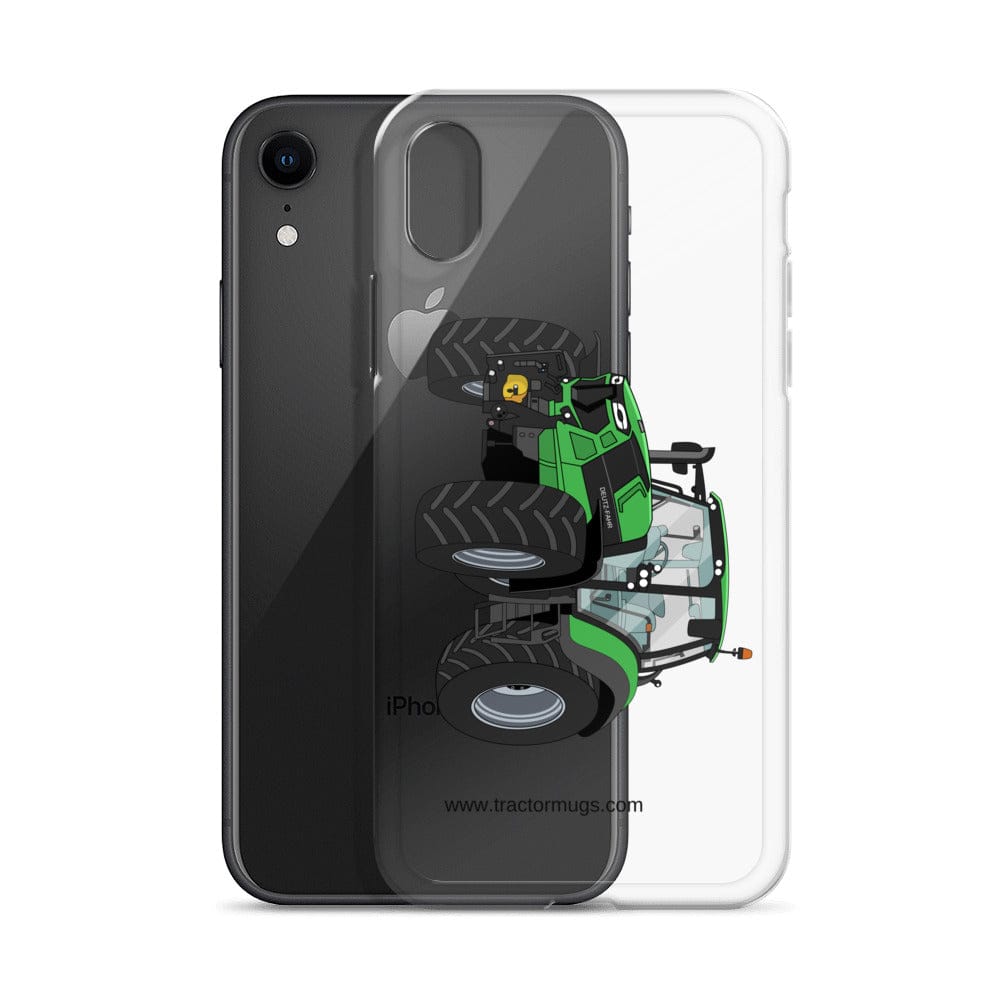 The Tractor Mugs Store Deutz - Fahr Agrotron 7250 Ttv | Clear Case for iPhone® Quality Farmers Merch