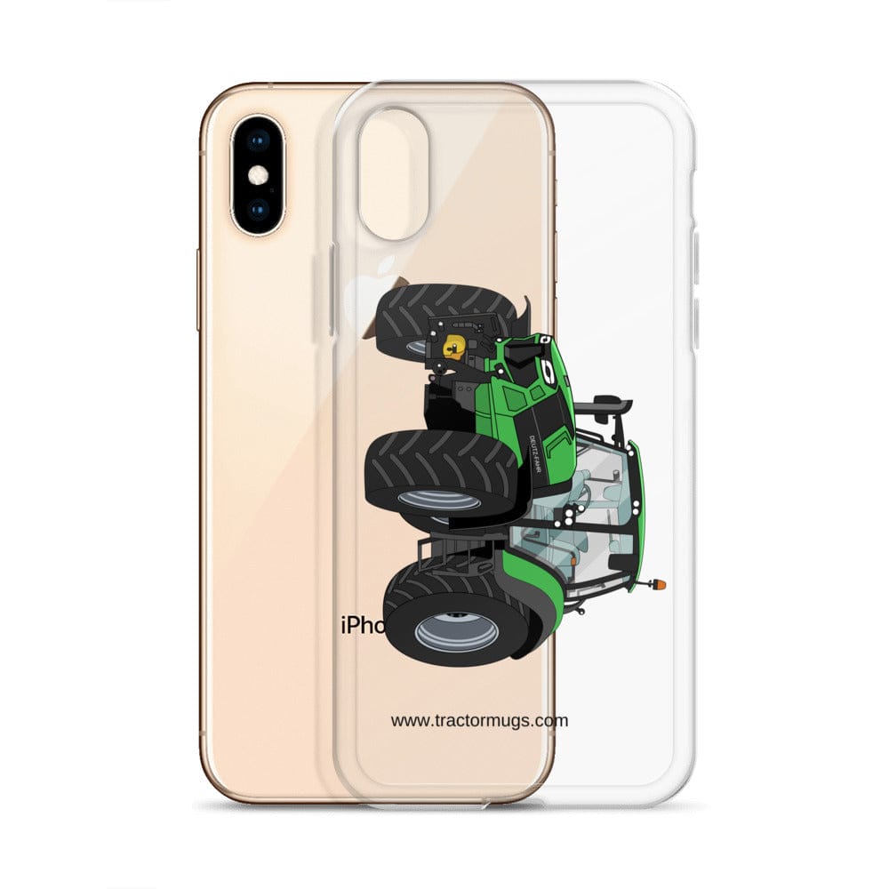 The Tractor Mugs Store Deutz - Fahr Agrotron 7250 Ttv | Clear Case for iPhone® Quality Farmers Merch