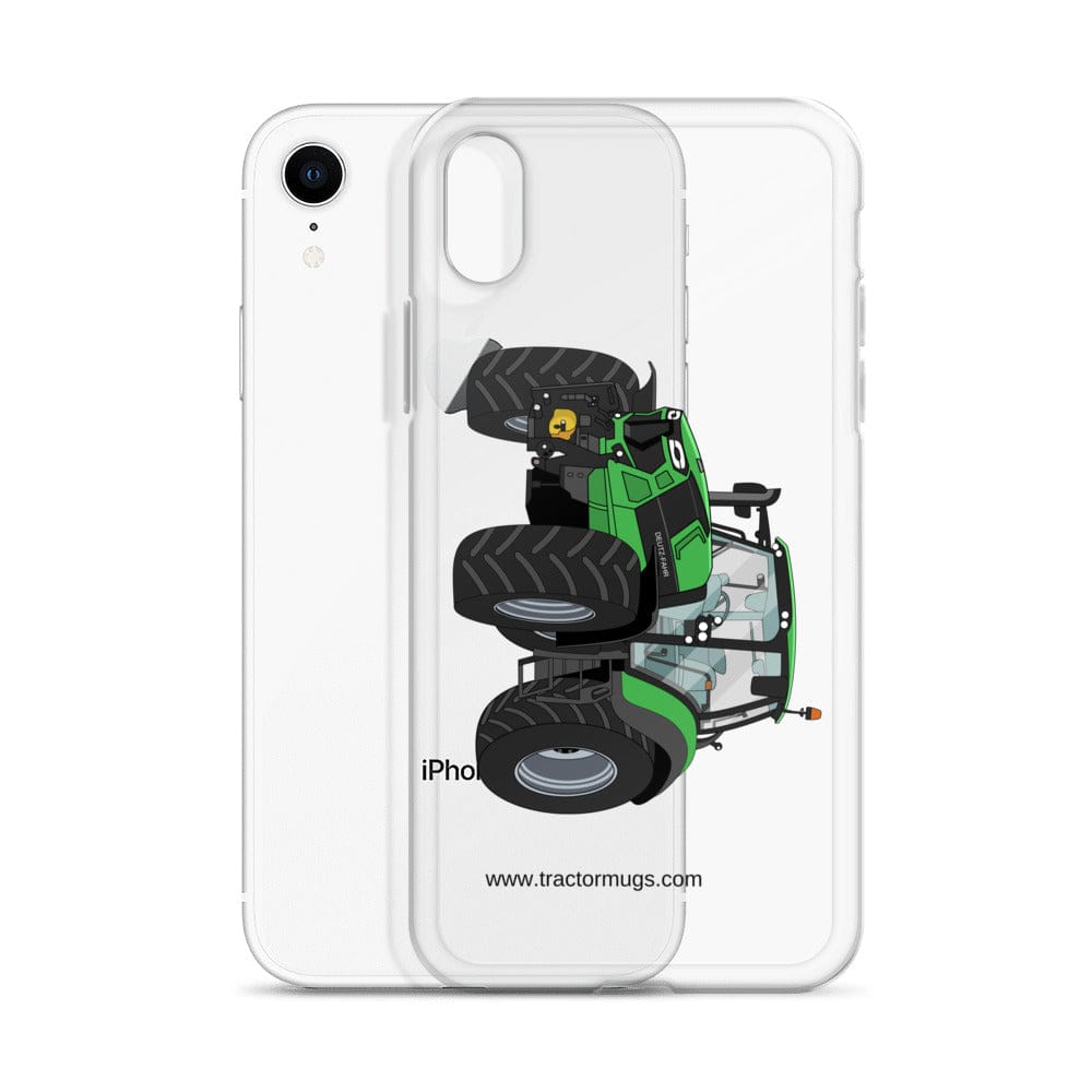 The Tractor Mugs Store Deutz - Fahr Agrotron 7250 Ttv | Clear Case for iPhone® Quality Farmers Merch