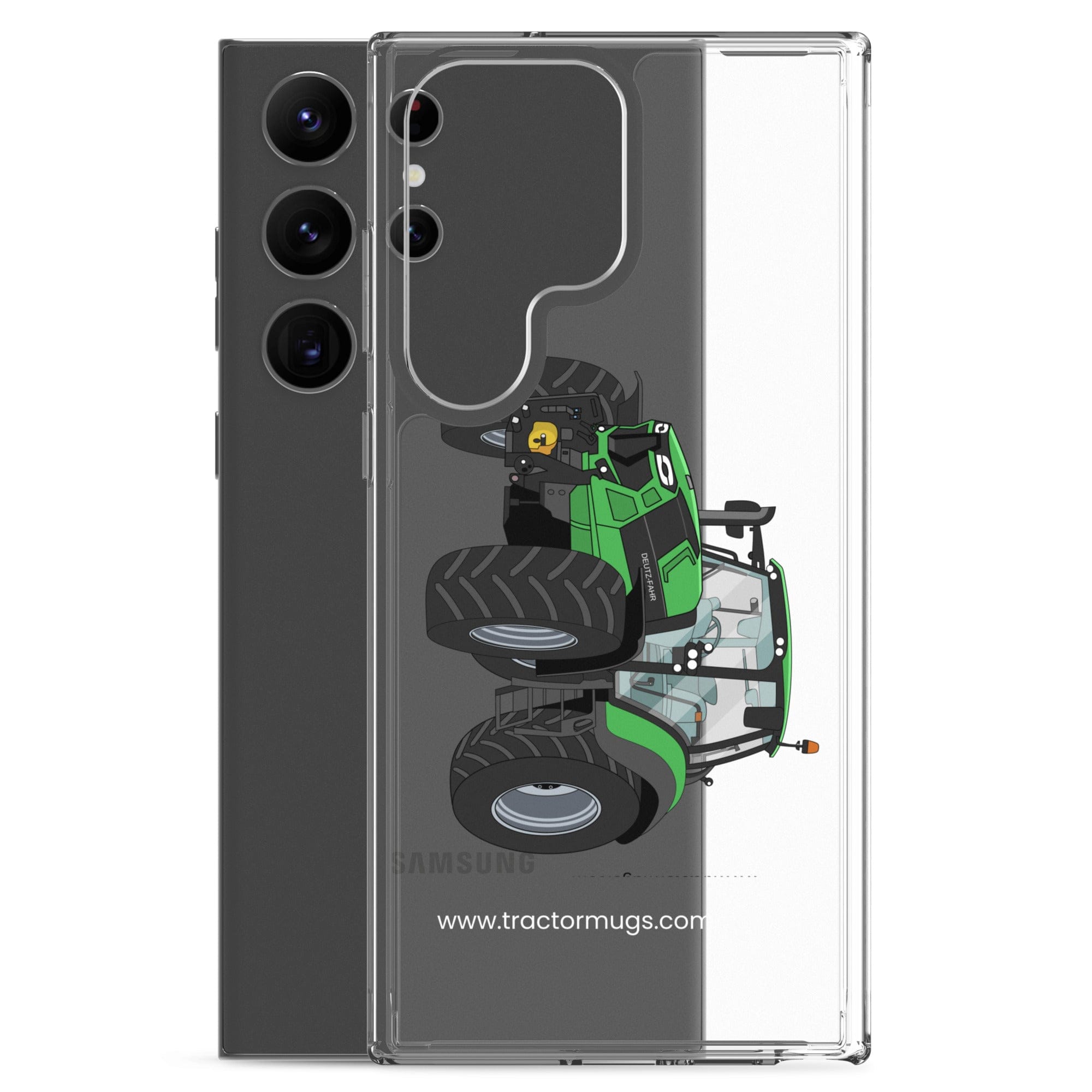 The Tractor Mugs Store Deutz - Fahr Agrotron 7250 Ttv | Clear Case for Samsung® Quality Farmers Merch