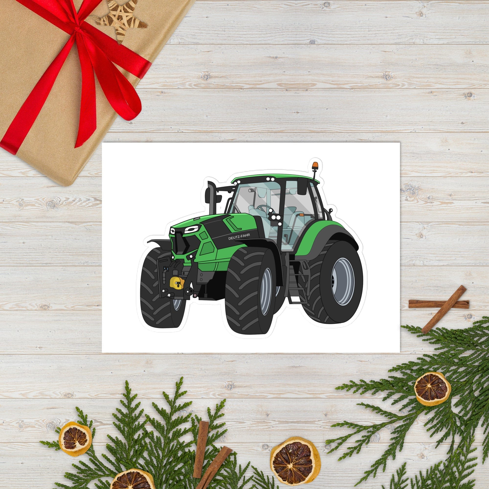 The Tractor Mugs Store Deutz - Fahr Agrotron 7250 Ttv | Sticker sheet Quality Farmers Merch