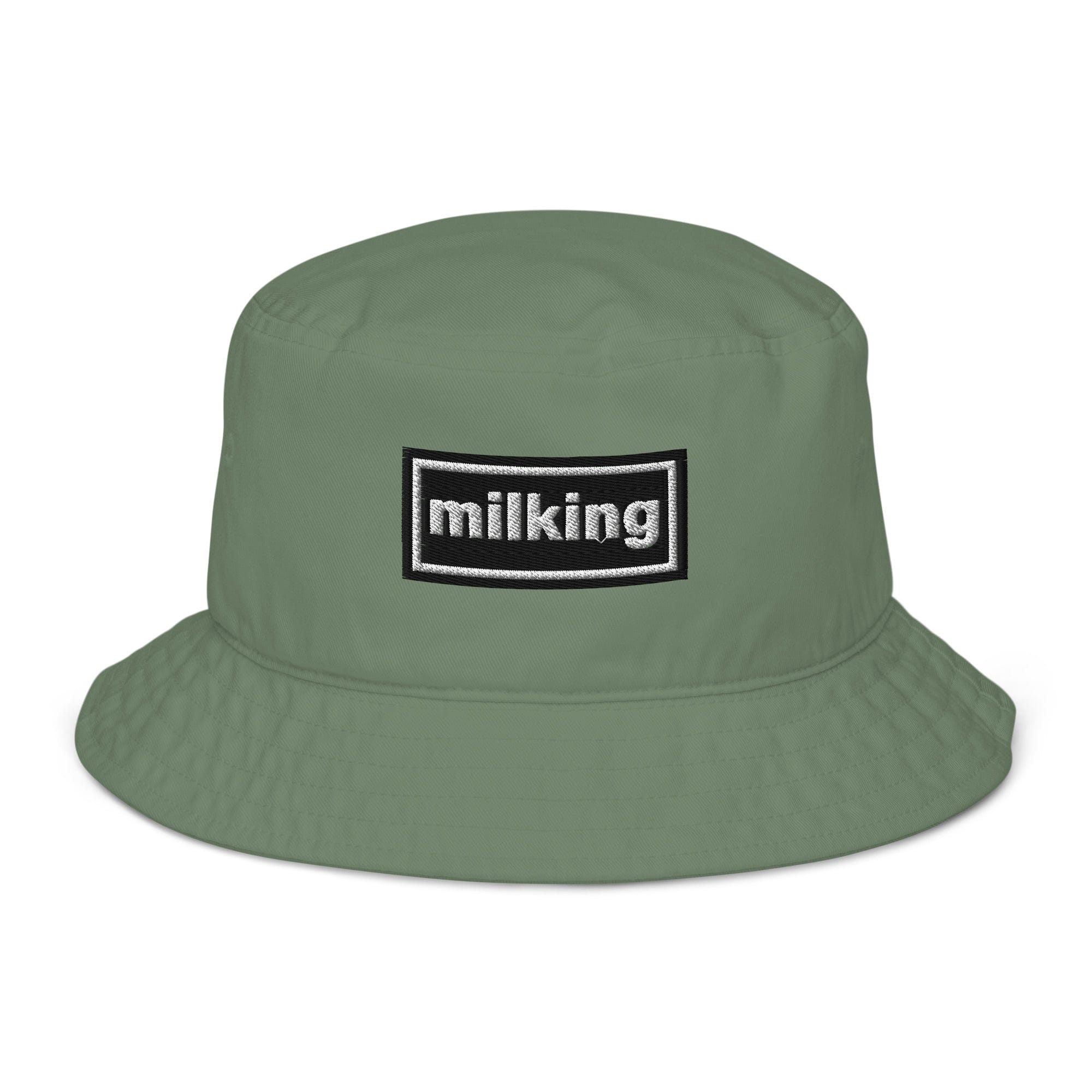 The Tractor Mugs Store Dill Oasis Style Milking | Organic bucket hat Quality Farmers Merch