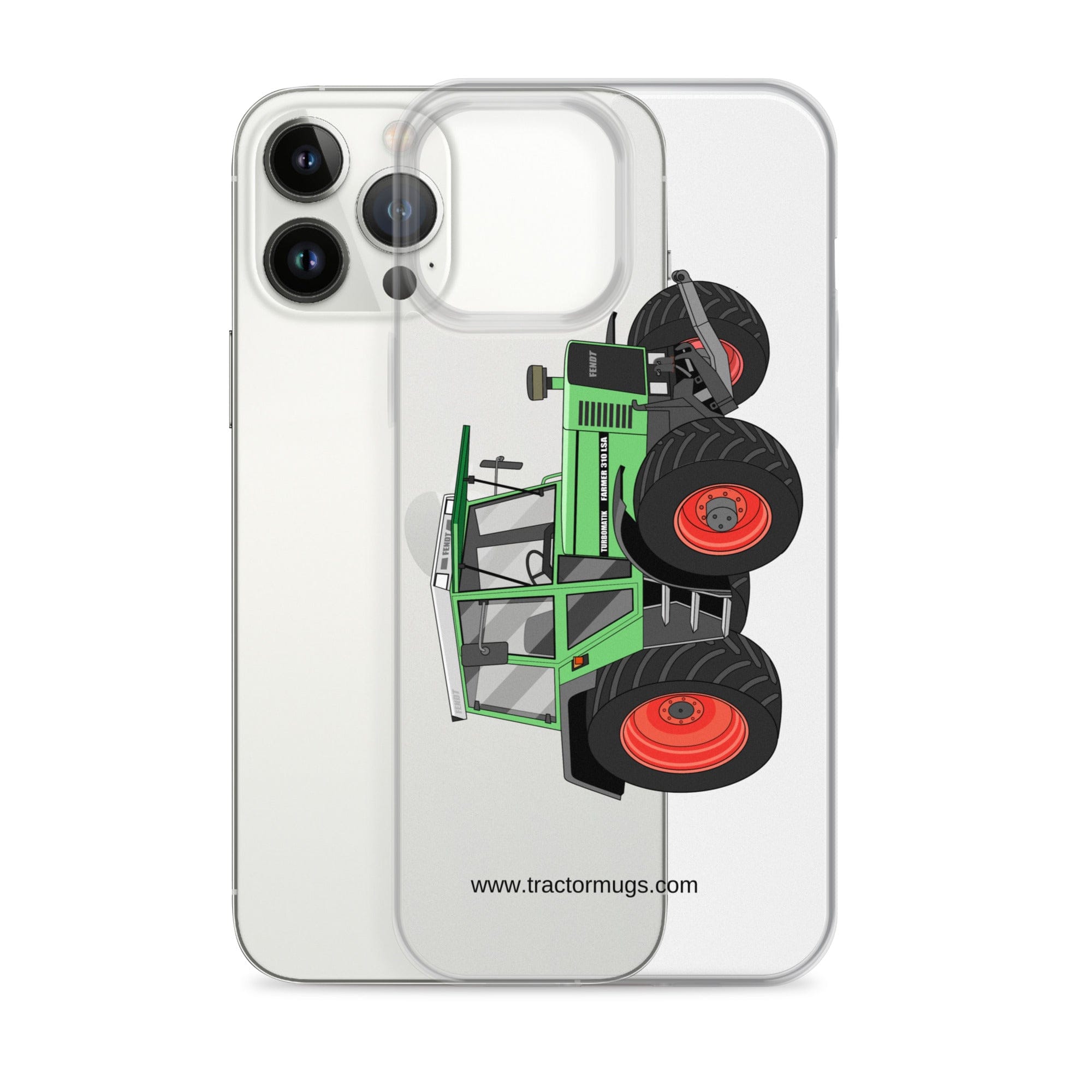 The Tractor Mugs Store Fendt 310 LSA | Clear Case for iPhone® Quality Farmers Merch