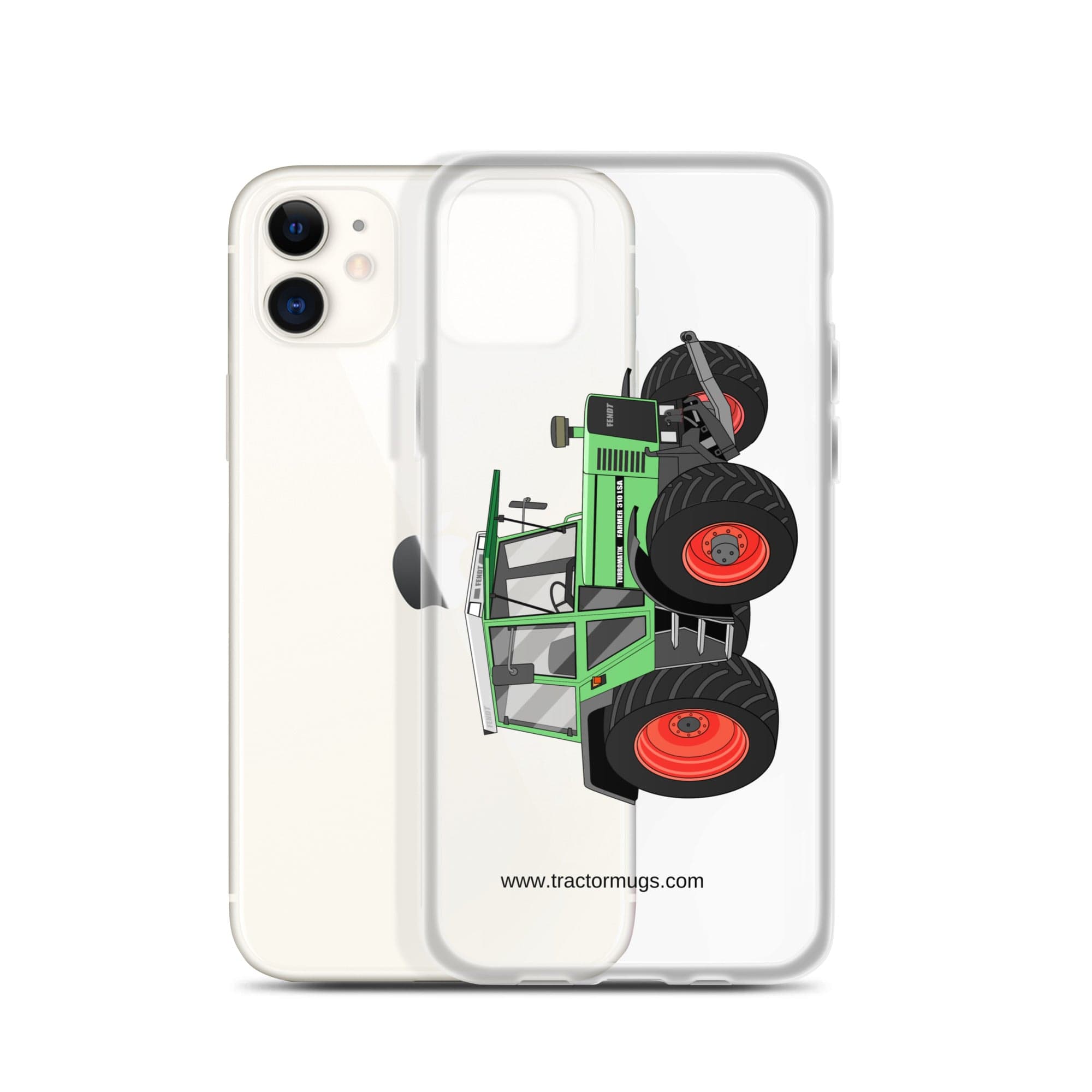 The Tractor Mugs Store Fendt 310 LSA | Clear Case for iPhone® Quality Farmers Merch