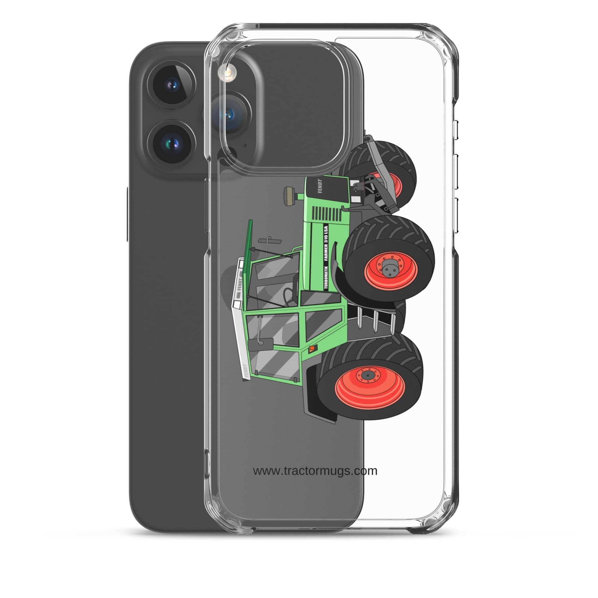 The Tractor Mugs Store Fendt 310 LSA | Clear Case for iPhone® Quality Farmers Merch