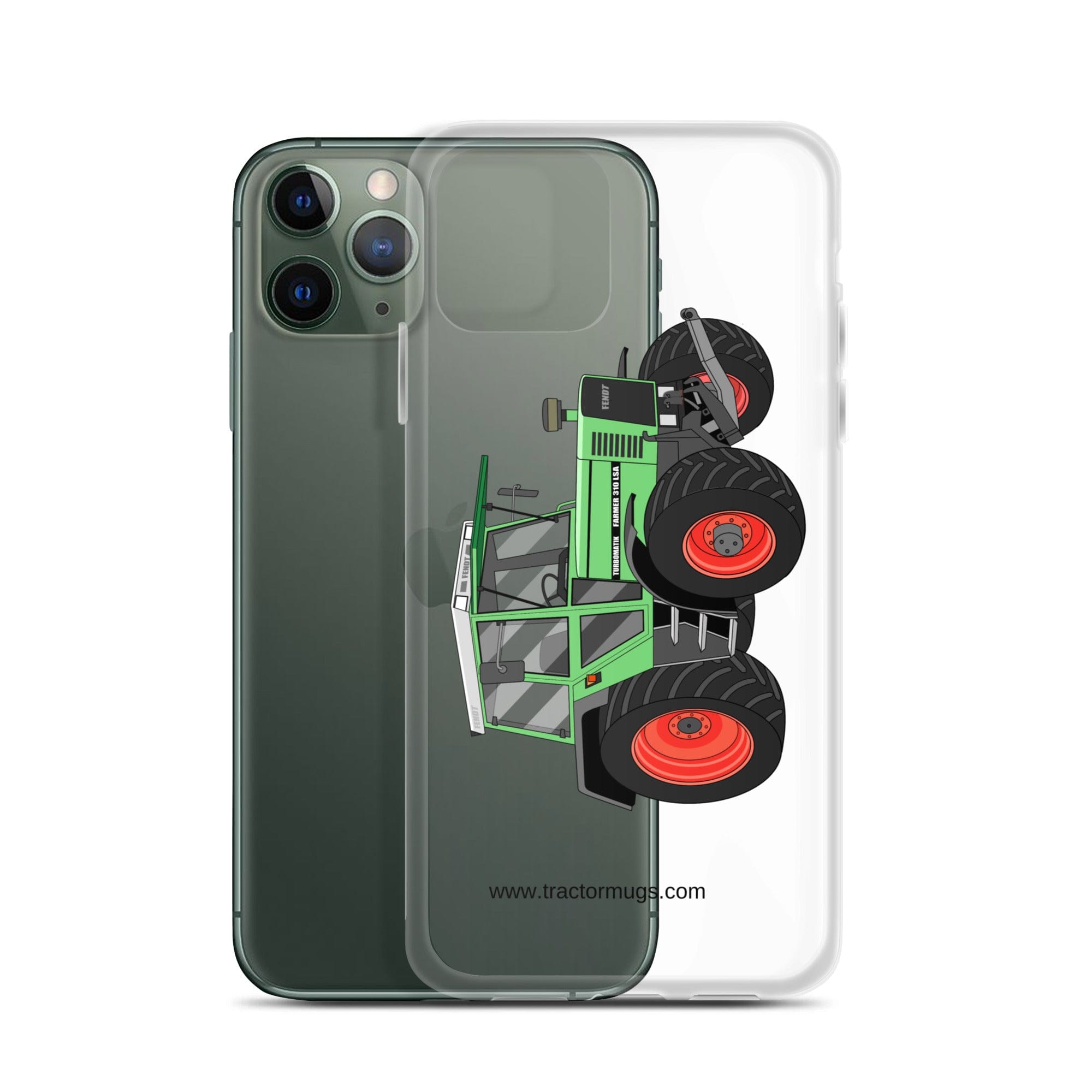 The Tractor Mugs Store Fendt 310 LSA | Clear Case for iPhone® Quality Farmers Merch