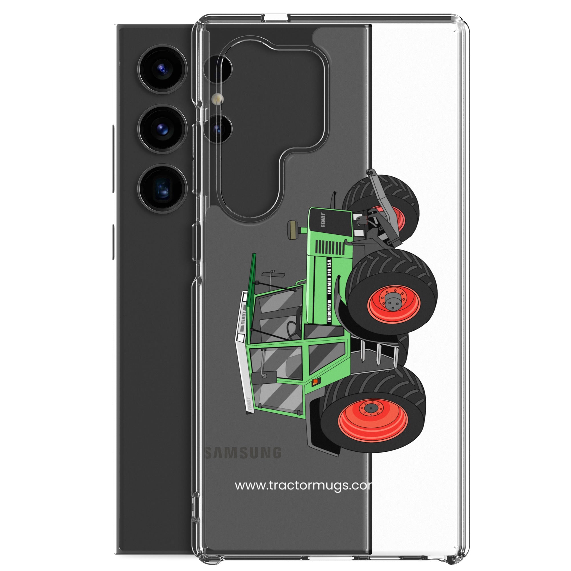 The Tractor Mugs Store Fendt 310 LSA | Clear Case for Samsung® Quality Farmers Merch