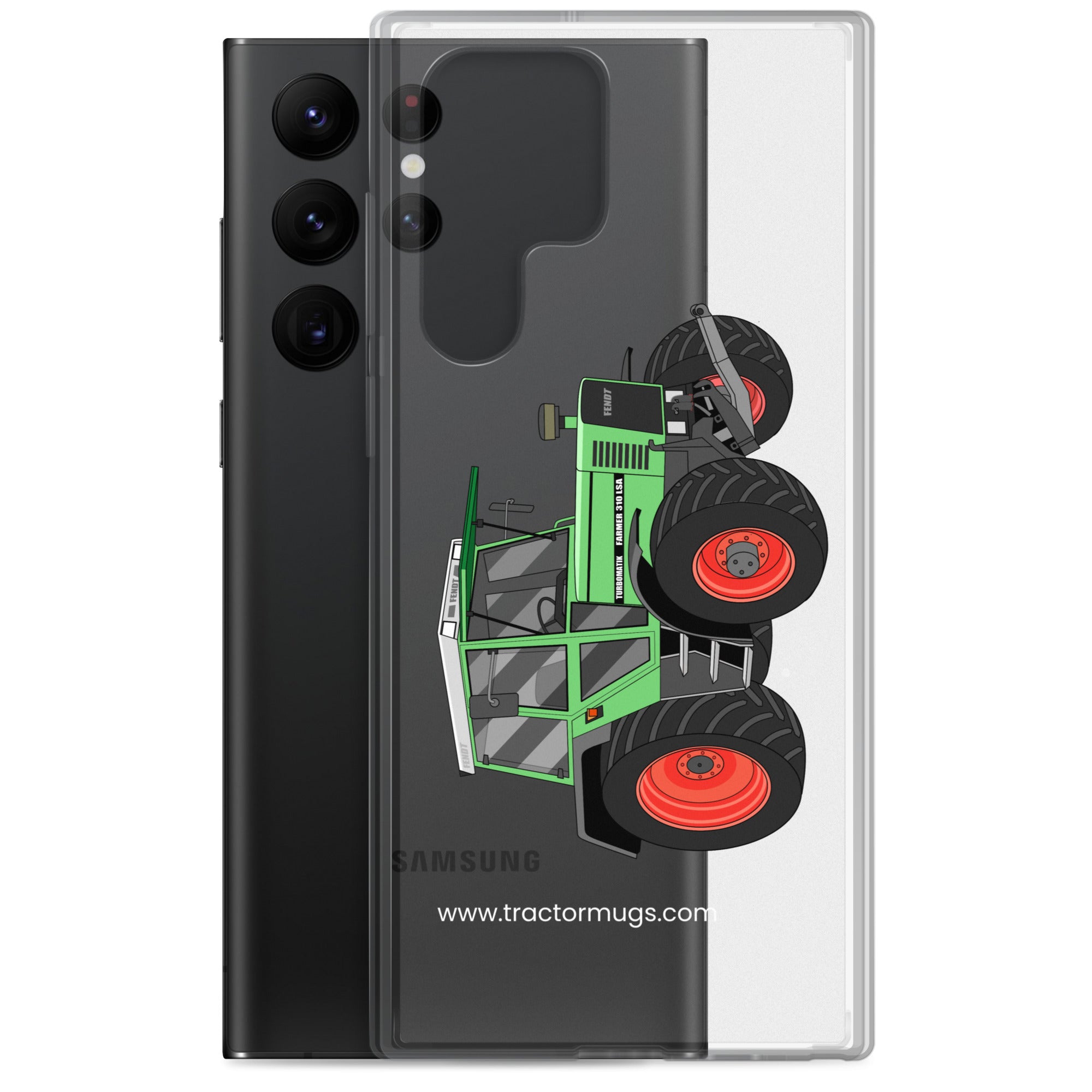 The Tractor Mugs Store Fendt 310 LSA | Clear Case for Samsung® Quality Farmers Merch