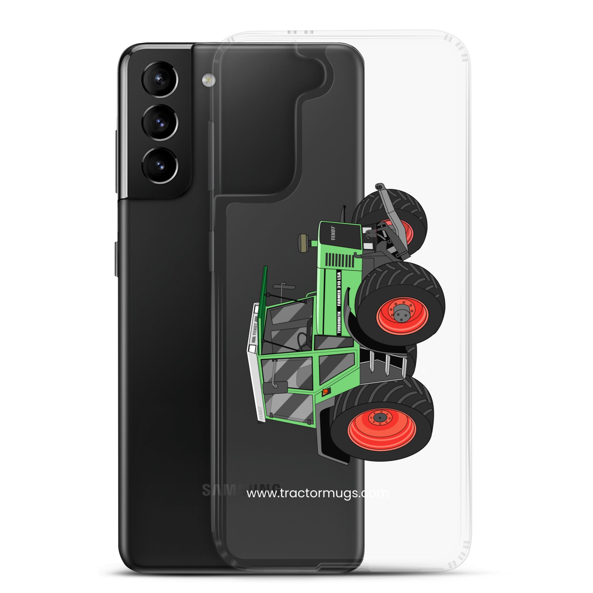 The Tractor Mugs Store Fendt 310 LSA | Clear Case for Samsung® Quality Farmers Merch