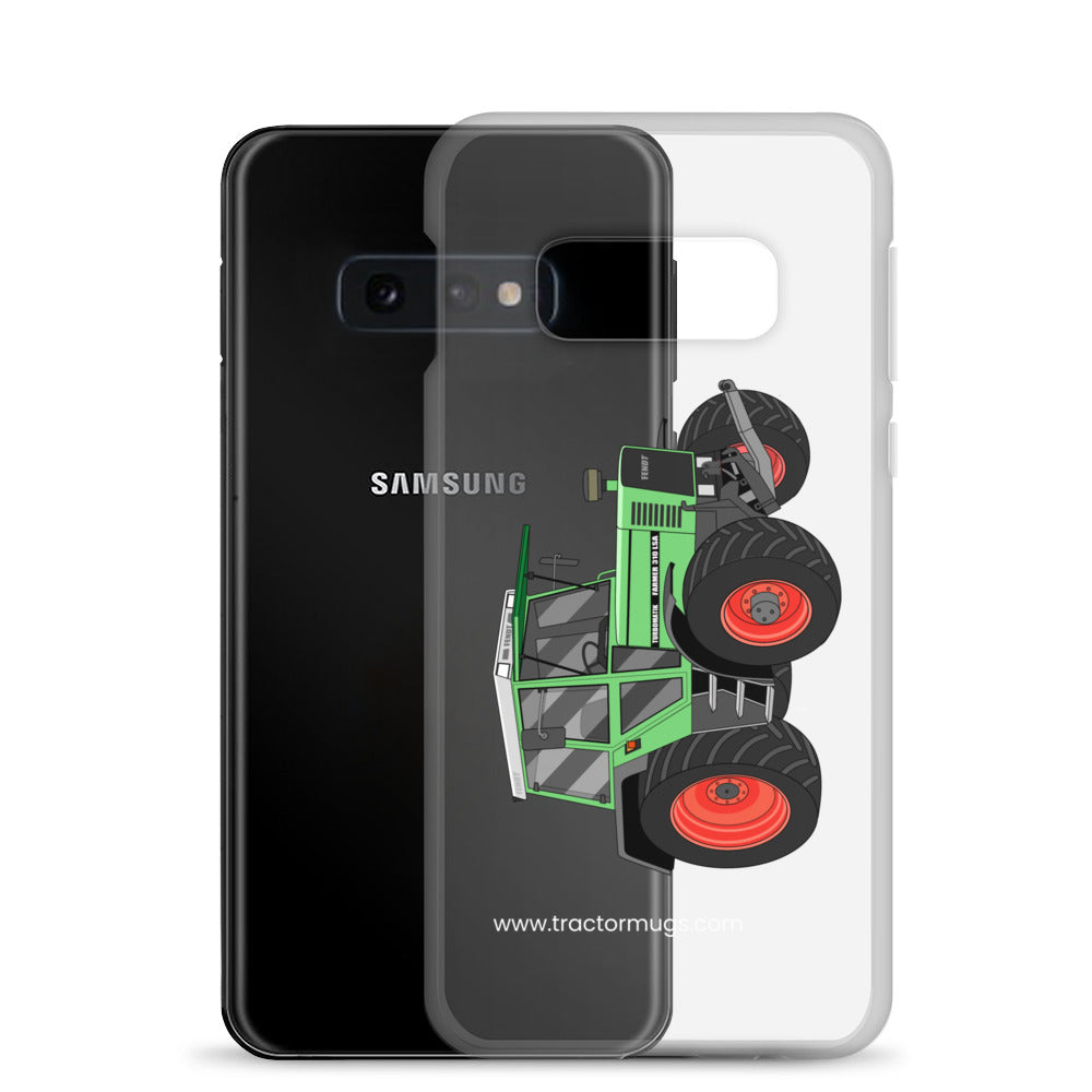 The Tractor Mugs Store Fendt 310 LSA | Clear Case for Samsung® Quality Farmers Merch