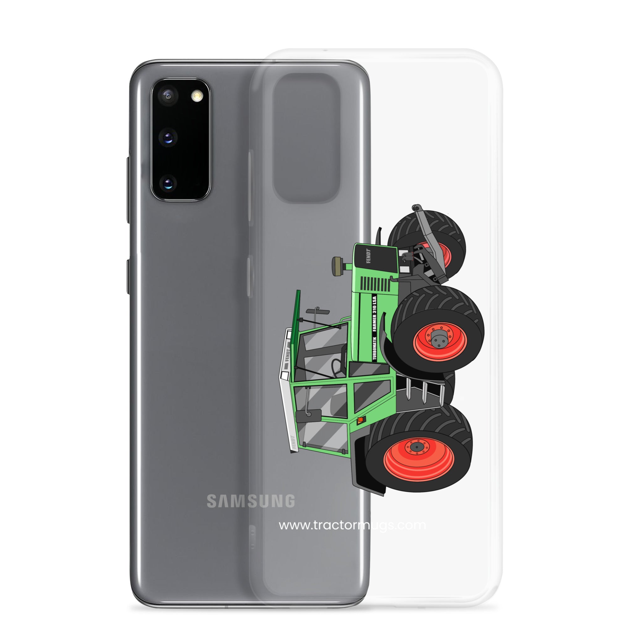 The Tractor Mugs Store Fendt 310 LSA | Clear Case for Samsung® Quality Farmers Merch