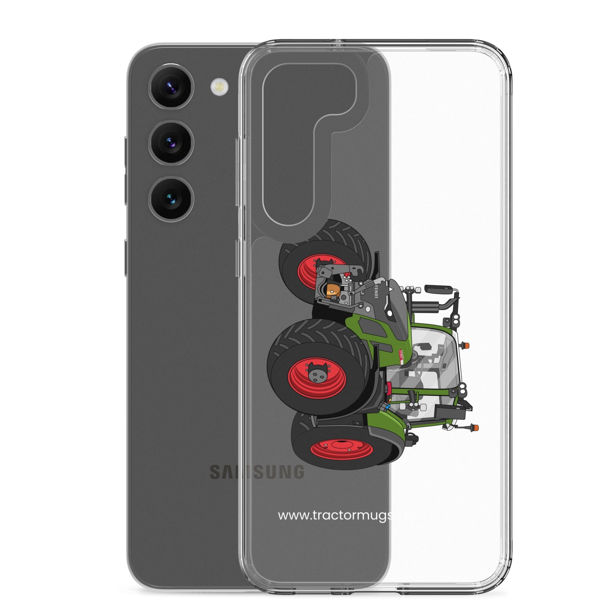 The Tractor Mugs Store Fendt 620 Vario | Clear Case for Samsung® Quality Farmers Merch