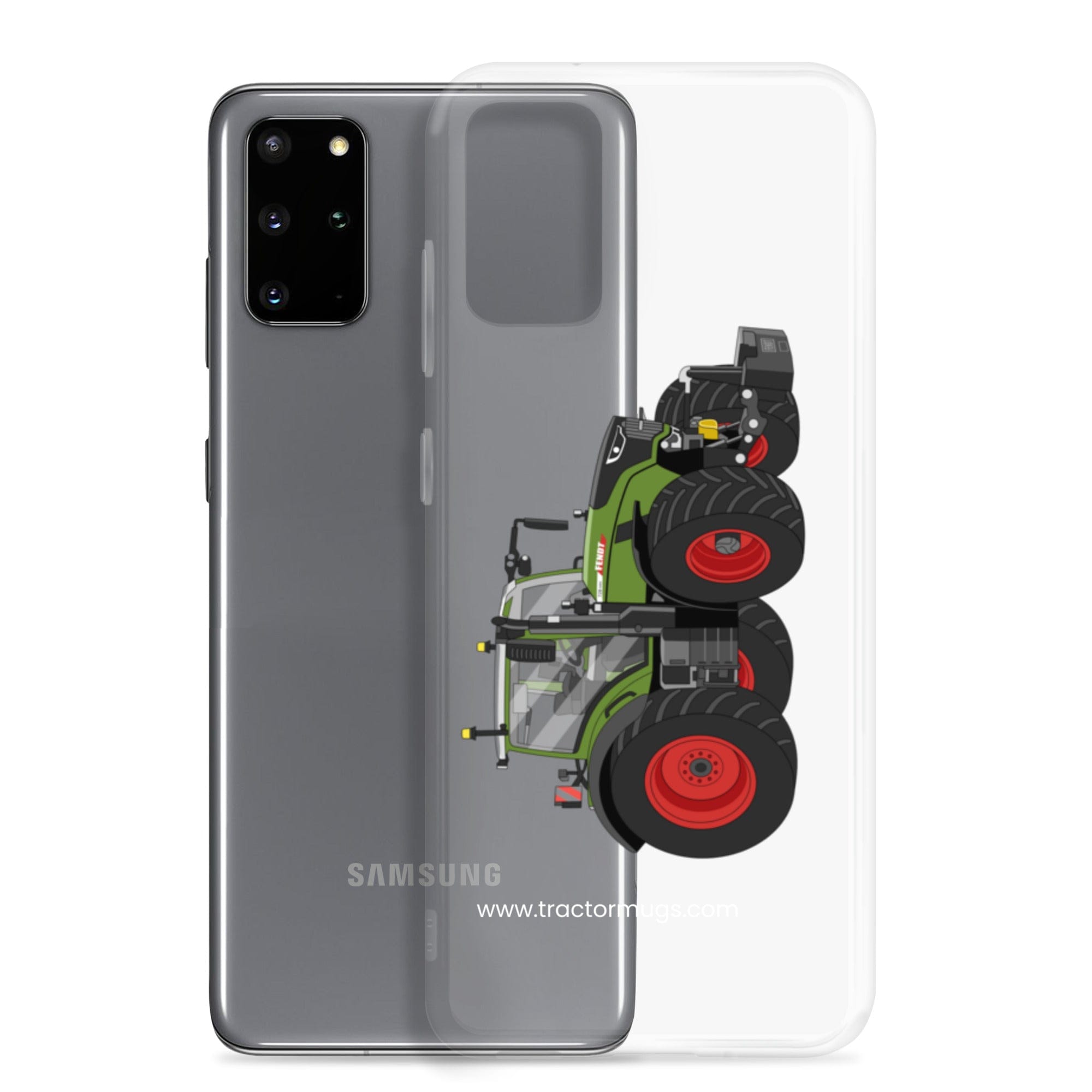 The Tractor Mugs Store Fendt 728 Vario | Clear Case for Samsung® Quality Farmers Merch