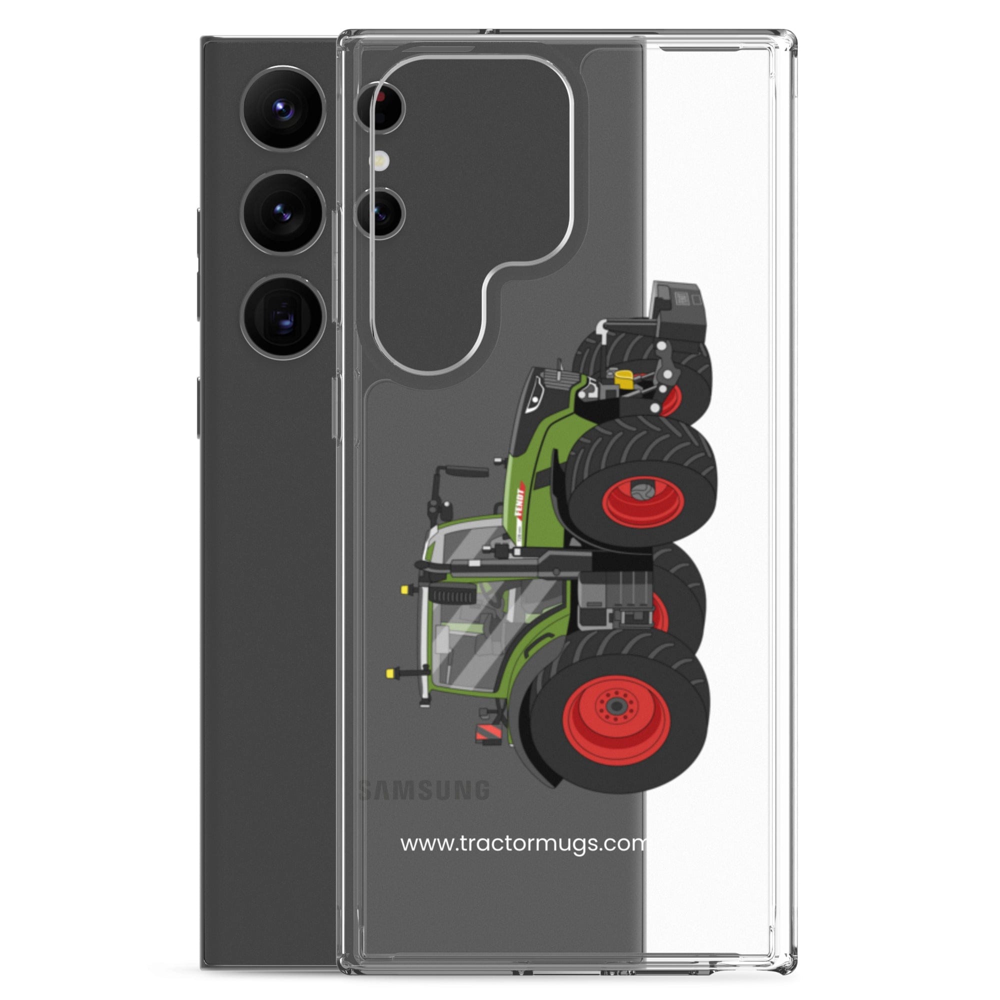 The Tractor Mugs Store Fendt 728 Vario | Clear Case for Samsung® Quality Farmers Merch