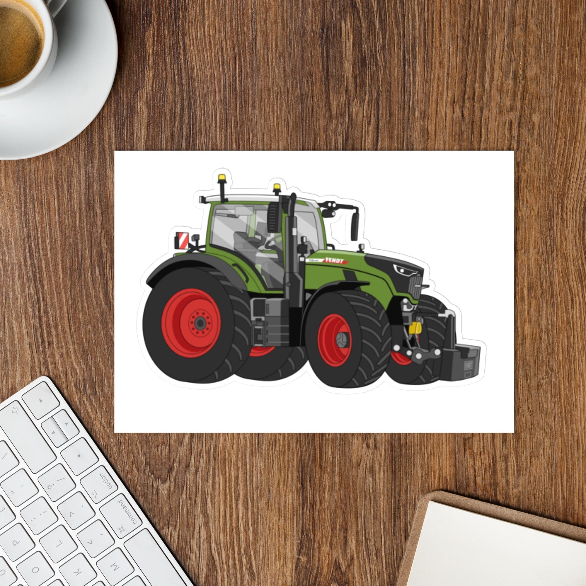 The Tractor Mugs Store Fendt 728 Vario | Sticker sheet Quality Farmers Merch