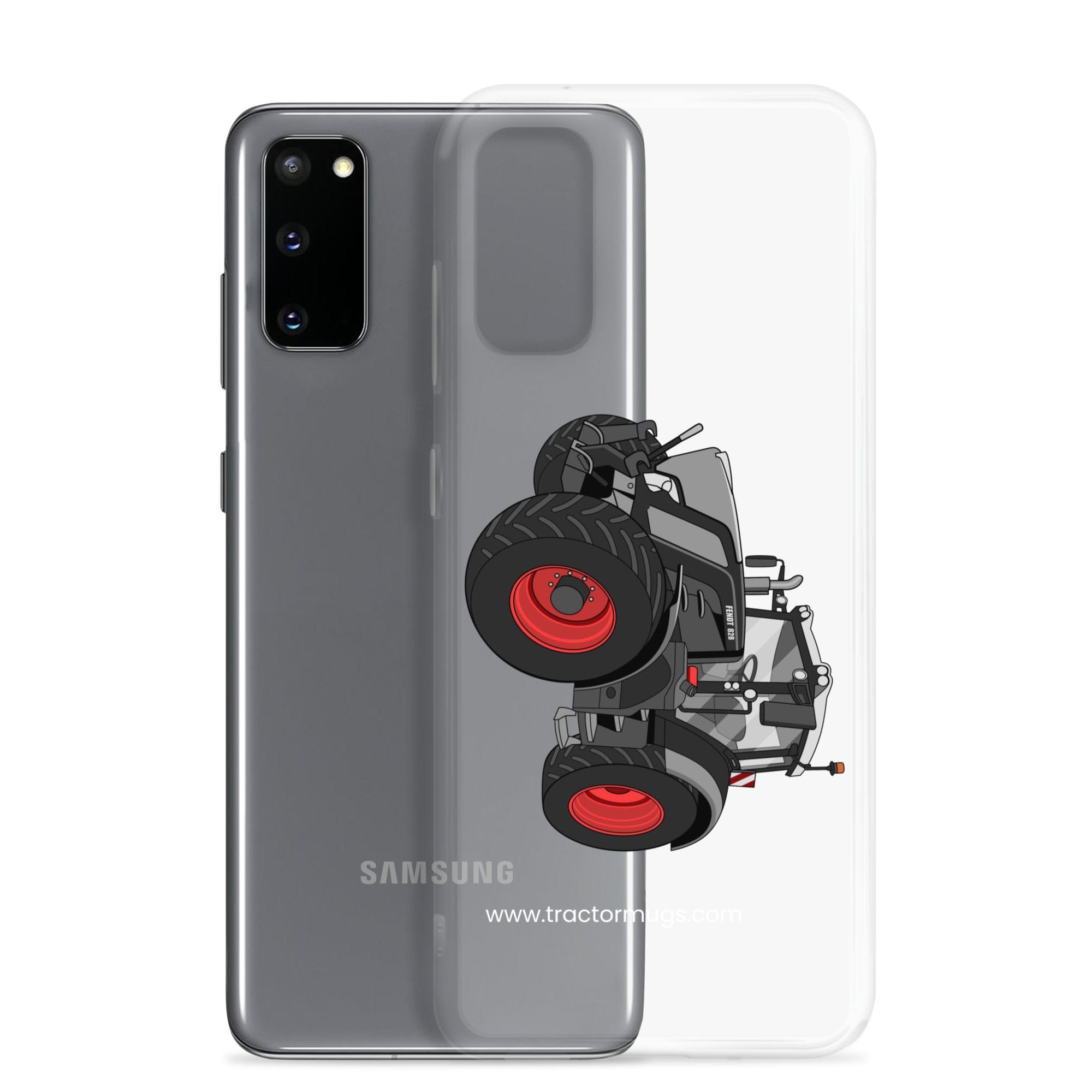 The Tractor Mugs Store Fendt 828 Profi Black Beauty | Clear Case for Samsung® Quality Farmers Merch