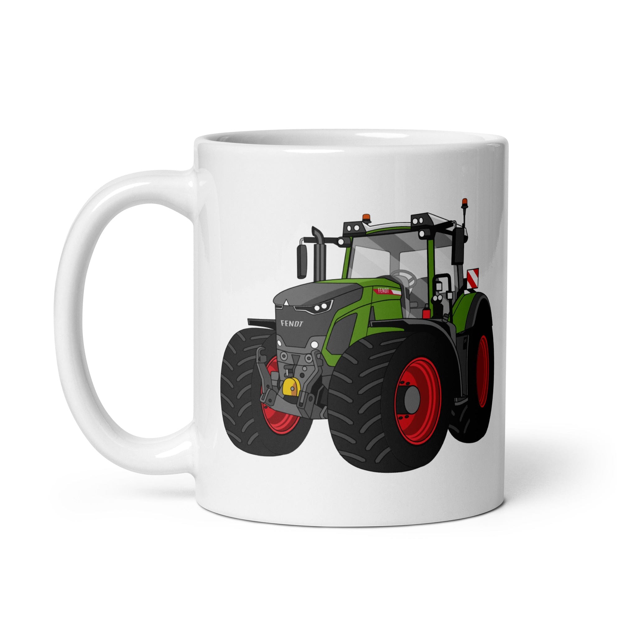 The Tractor Mugs Store Fendt 942 Vario | White glossy mug Quality Farmers Merch