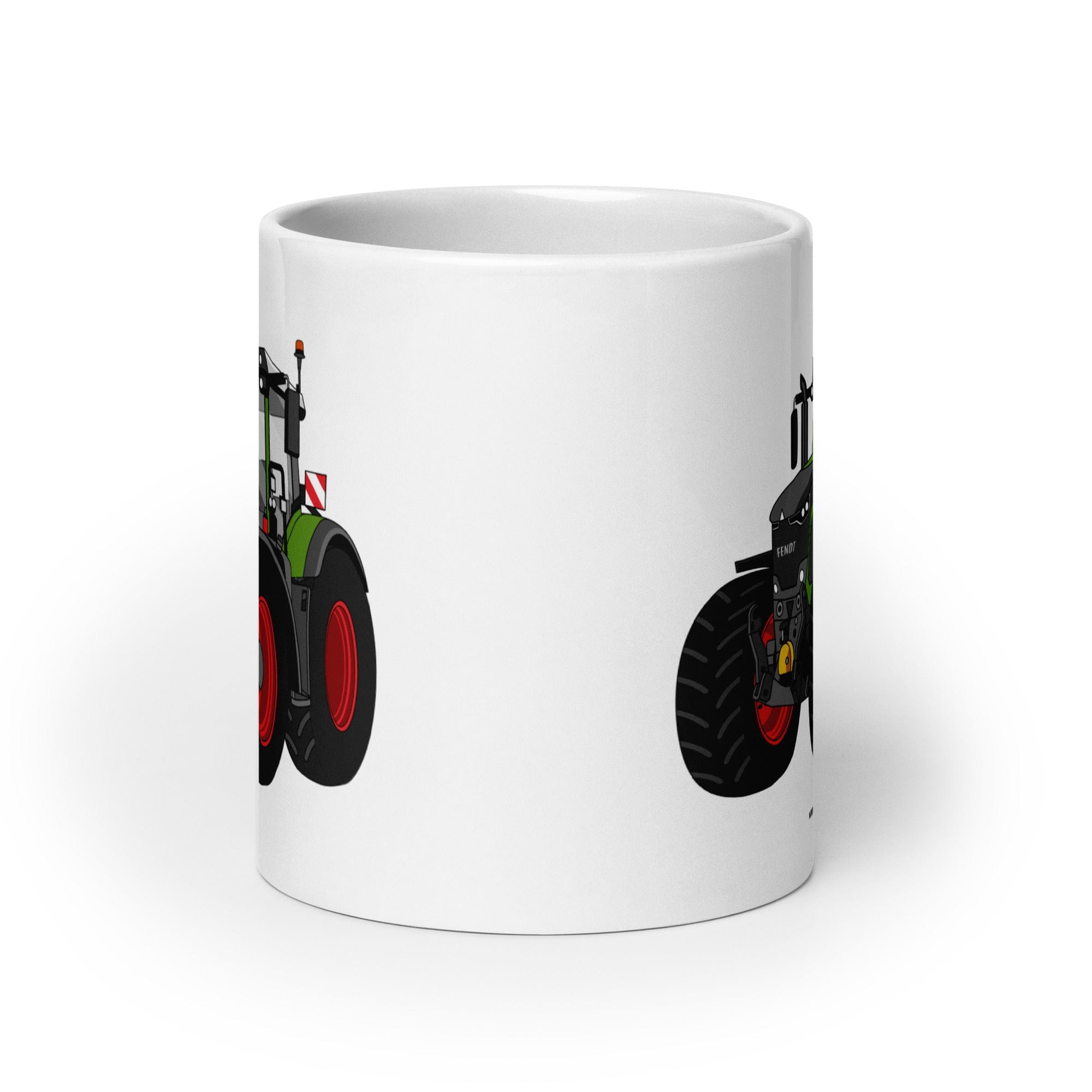 The Tractor Mugs Store Fendt 942 Vario | White glossy mug Quality Farmers Merch