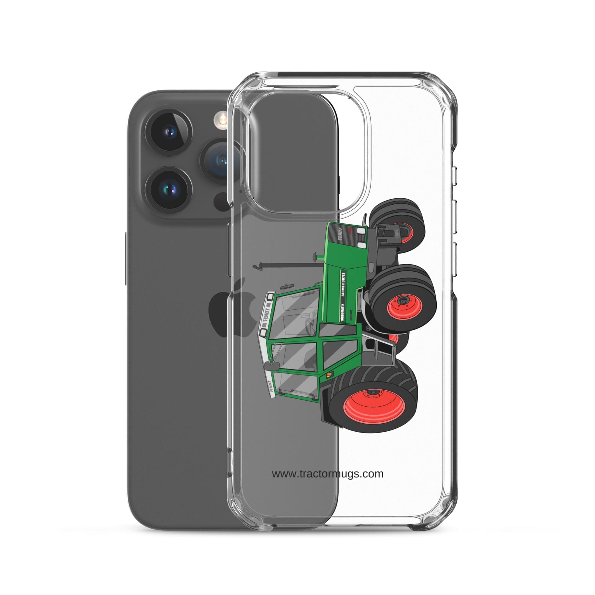 The Tractor Mugs Store Fendt Farmer TURBOMATIK 307 LSA | Clear Case for iPhone® Quality Farmers Merch