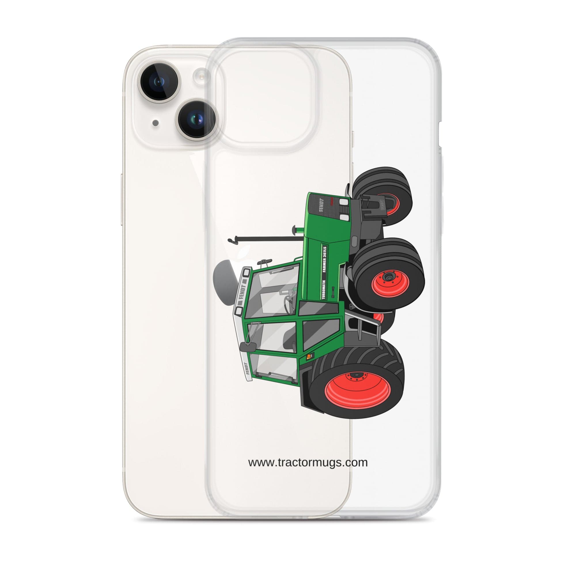 The Tractor Mugs Store Fendt Farmer TURBOMATIK 307 LSA | Clear Case for iPhone® Quality Farmers Merch