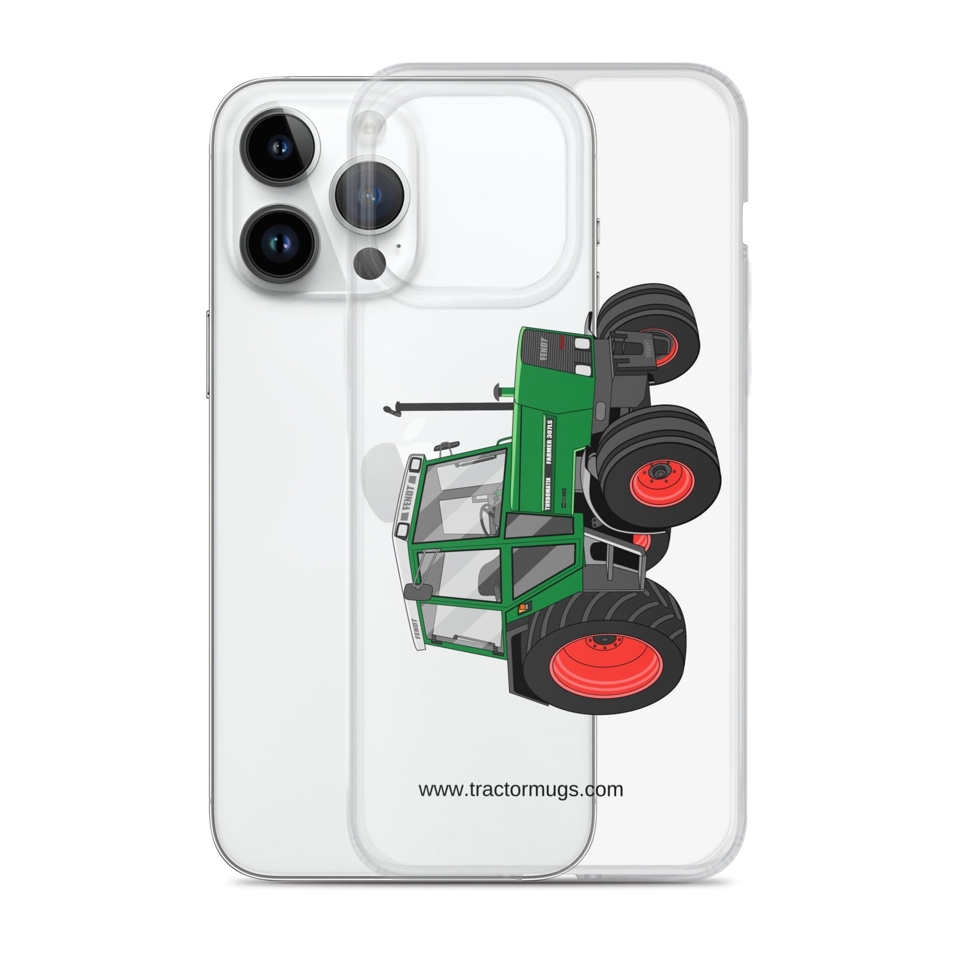The Tractor Mugs Store Fendt Farmer TURBOMATIK 307 LSA | Clear Case for iPhone® Quality Farmers Merch