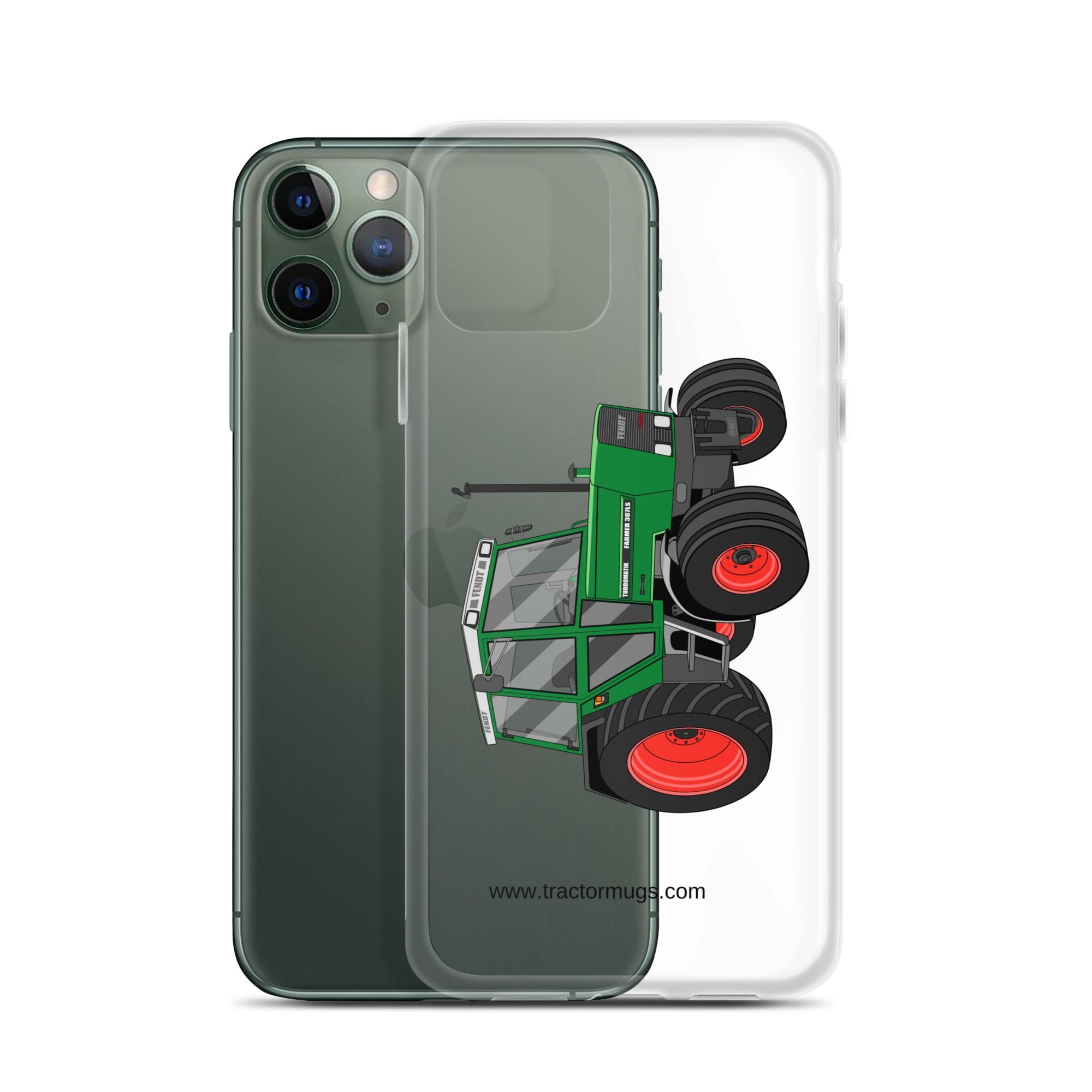 The Tractor Mugs Store Fendt Farmer TURBOMATIK 307 LSA | Clear Case for iPhone® Quality Farmers Merch