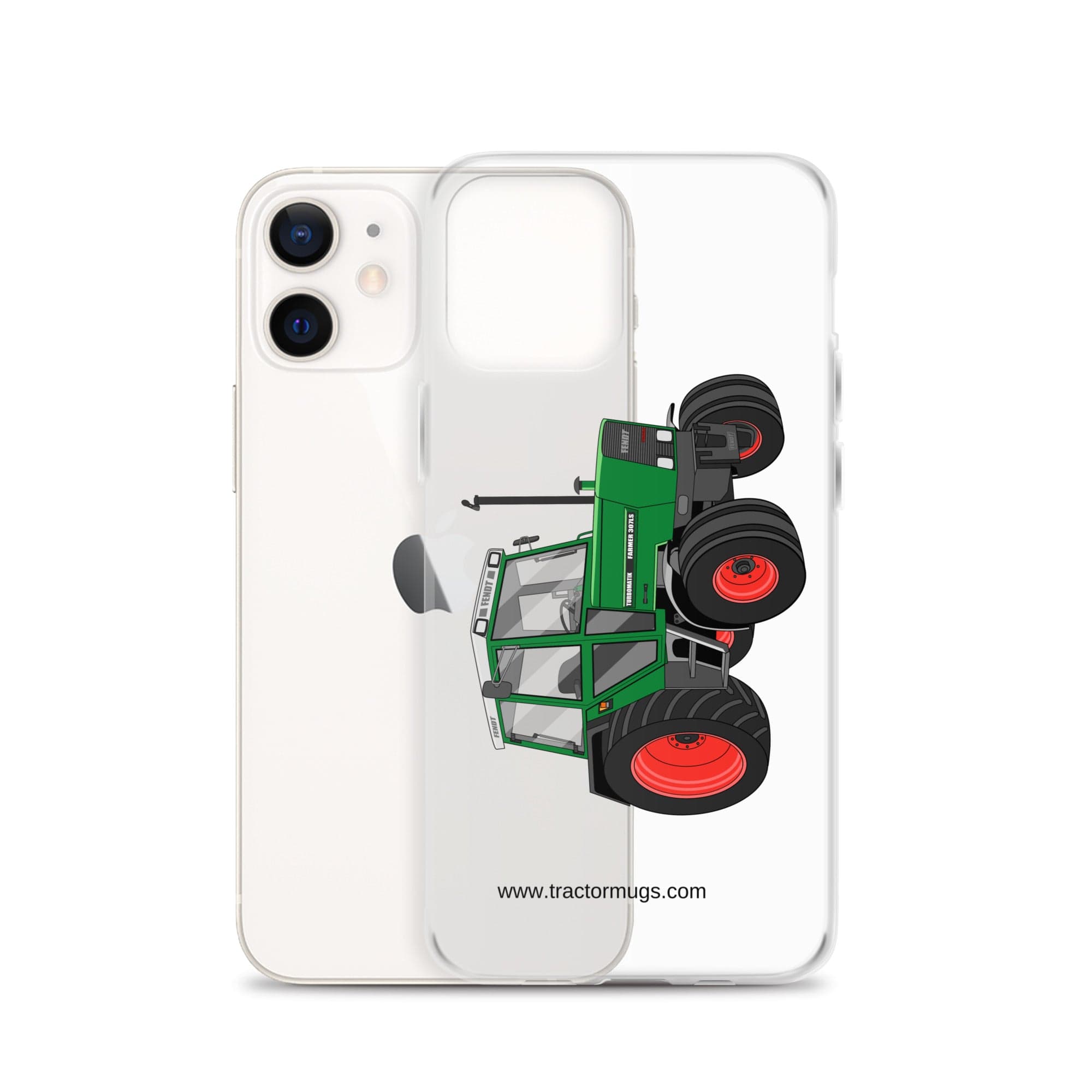 The Tractor Mugs Store Fendt Farmer TURBOMATIK 307 LSA | Clear Case for iPhone® Quality Farmers Merch