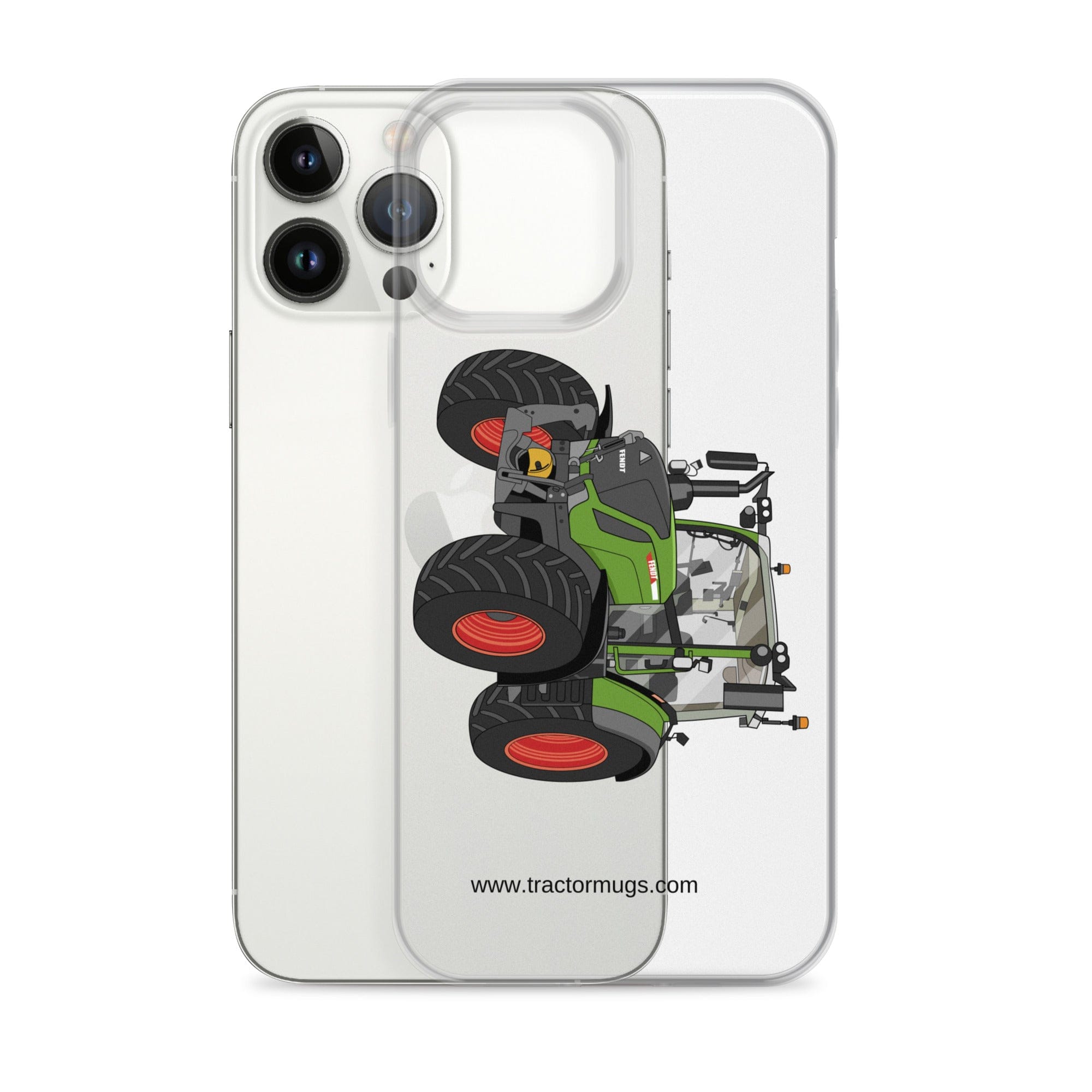 The Tractor Mugs Store Fendt Vario 313 | Clear Case for iPhone® Quality Farmers Merch