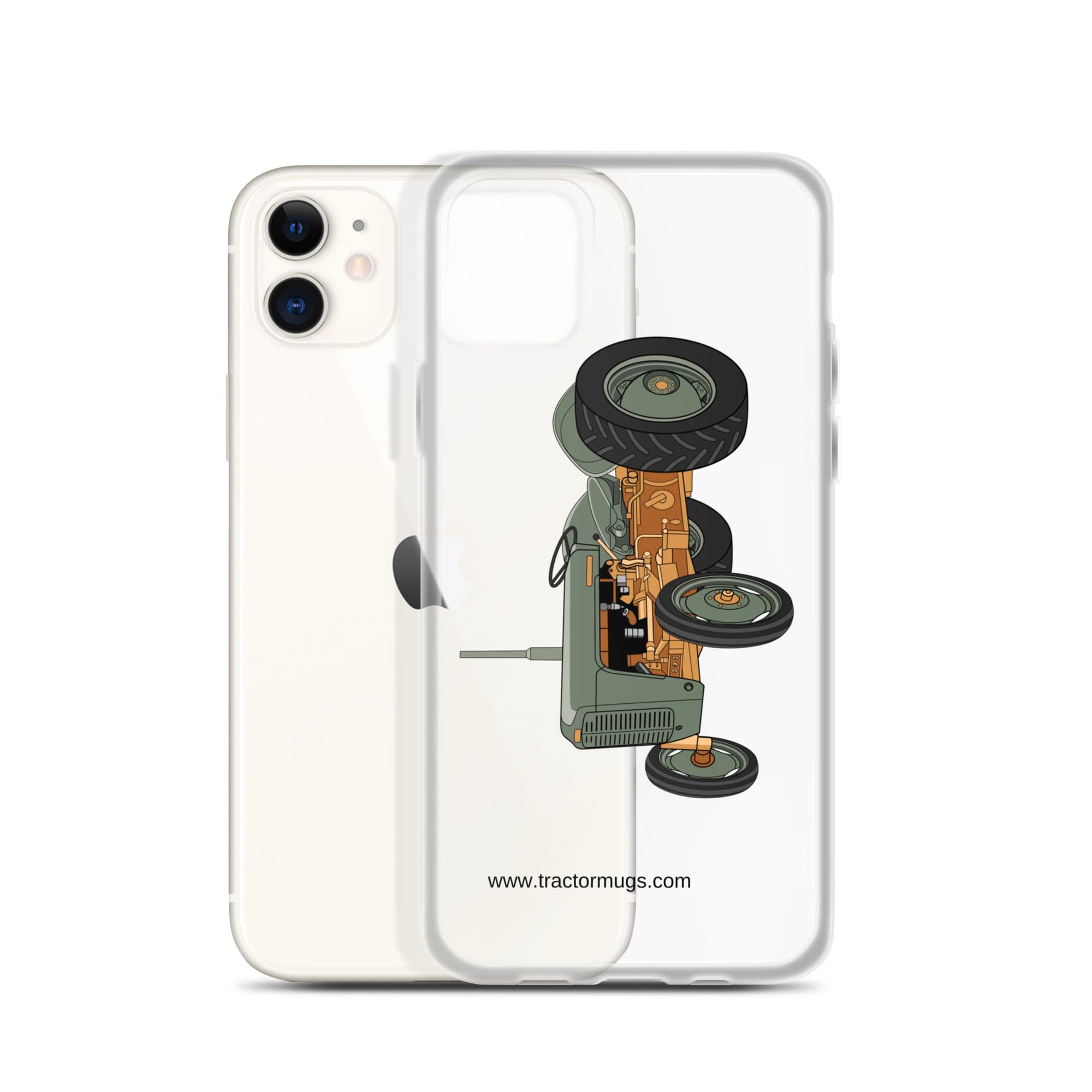 The Tractor Mugs Store Ferguson FE 35 | Clear Case for iPhone® Quality Farmers Merch