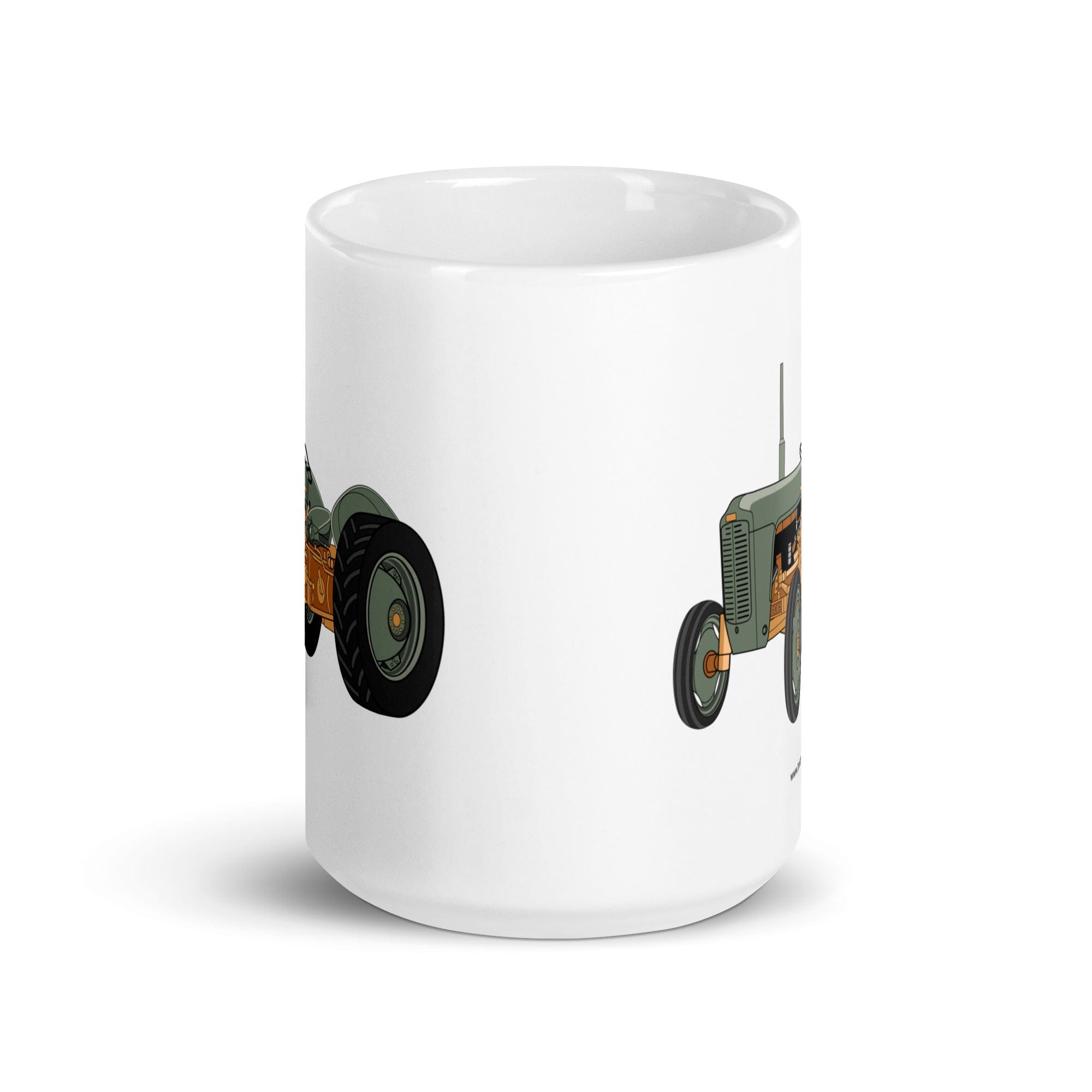 The Tractor Mugs Store Ferguson FE 35 | White glossy mug Quality Farmers Merch