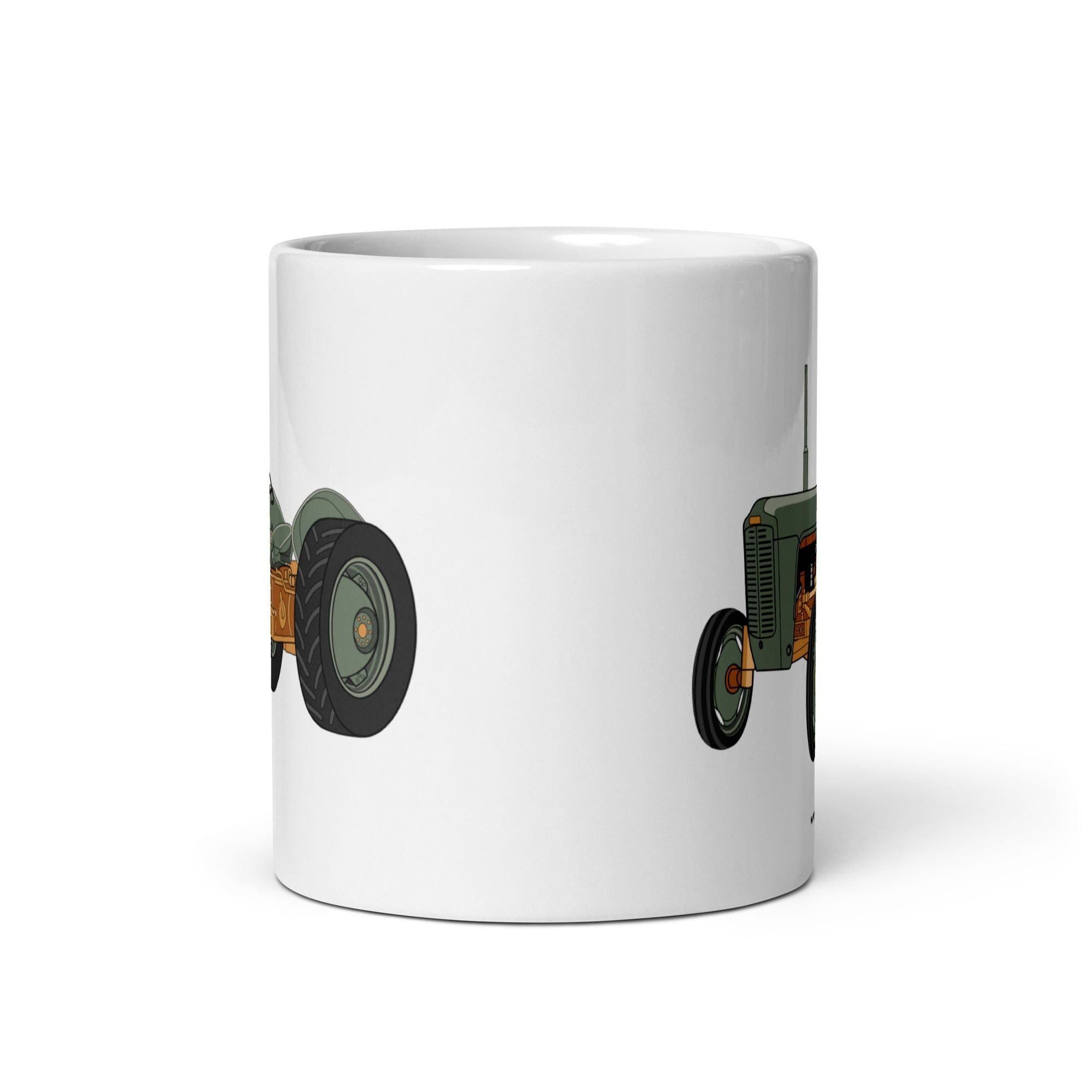 The Tractor Mugs Store Ferguson FE 35 | White glossy mug Quality Farmers Merch