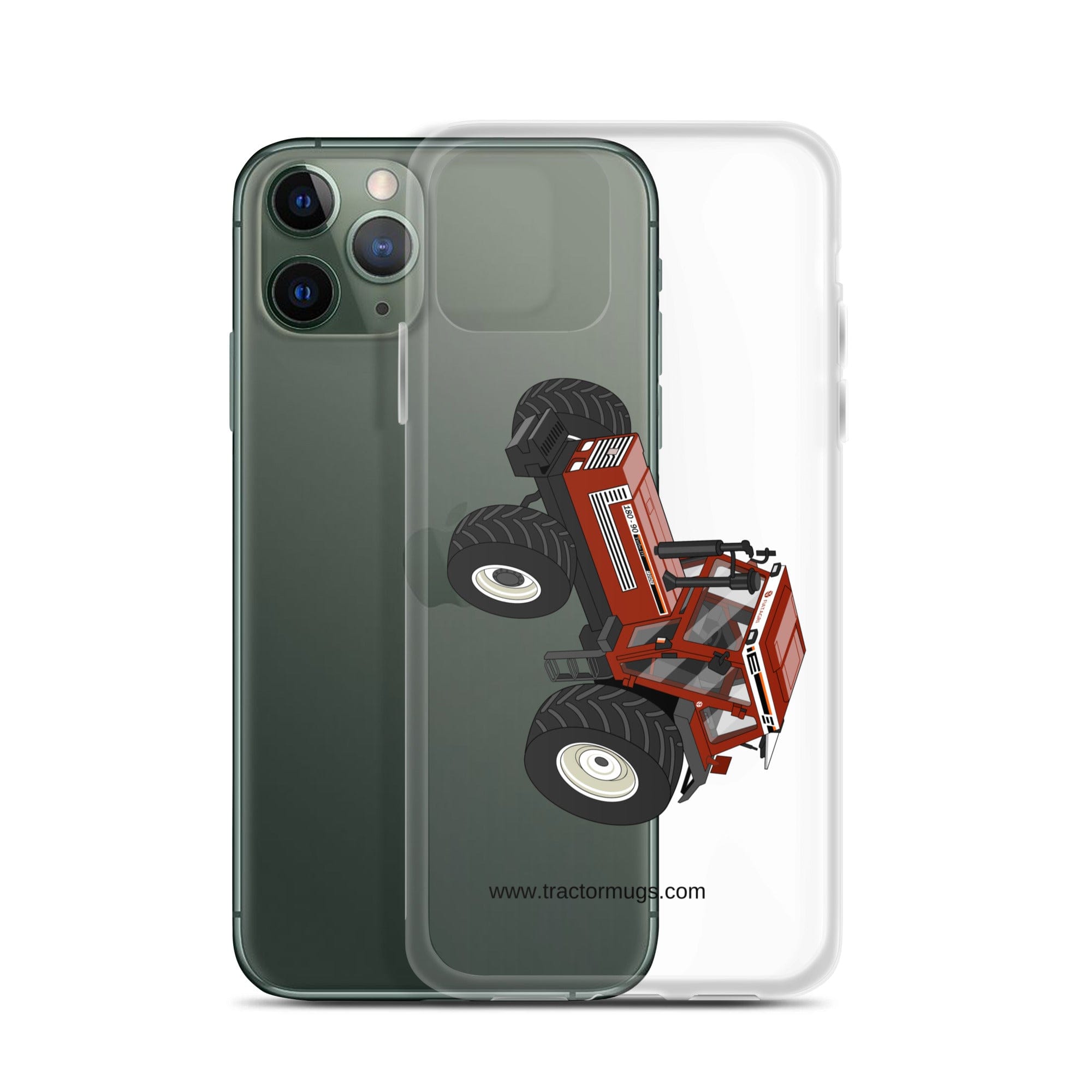 The Tractor Mugs Store Fiat 180-90 | Clear Case for iPhone® Quality Farmers Merch